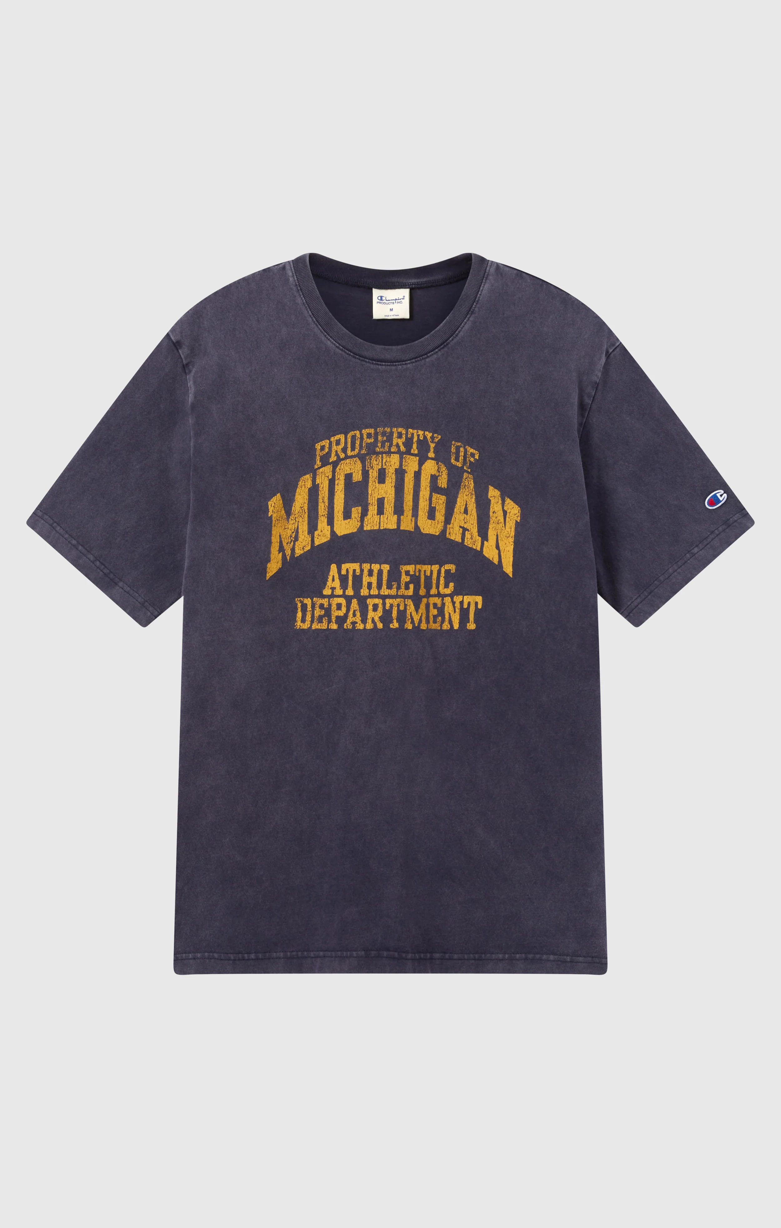 Men’s Heavy Cotton T-Shirt with Reverse Weave Print - Image 5