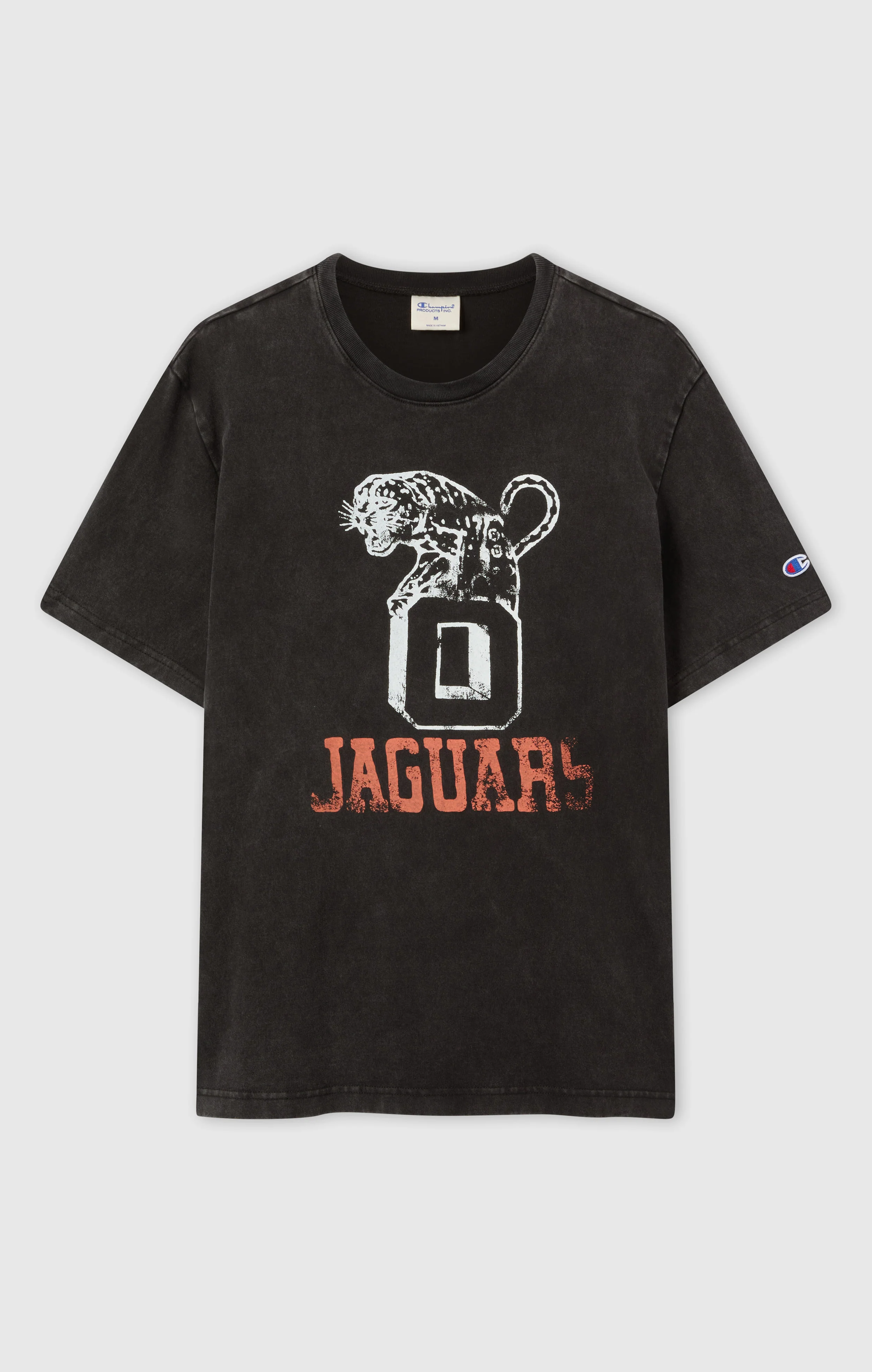 Men’s Heavyweight Cotton T-shirt with Reverse Weave Print - Image 5