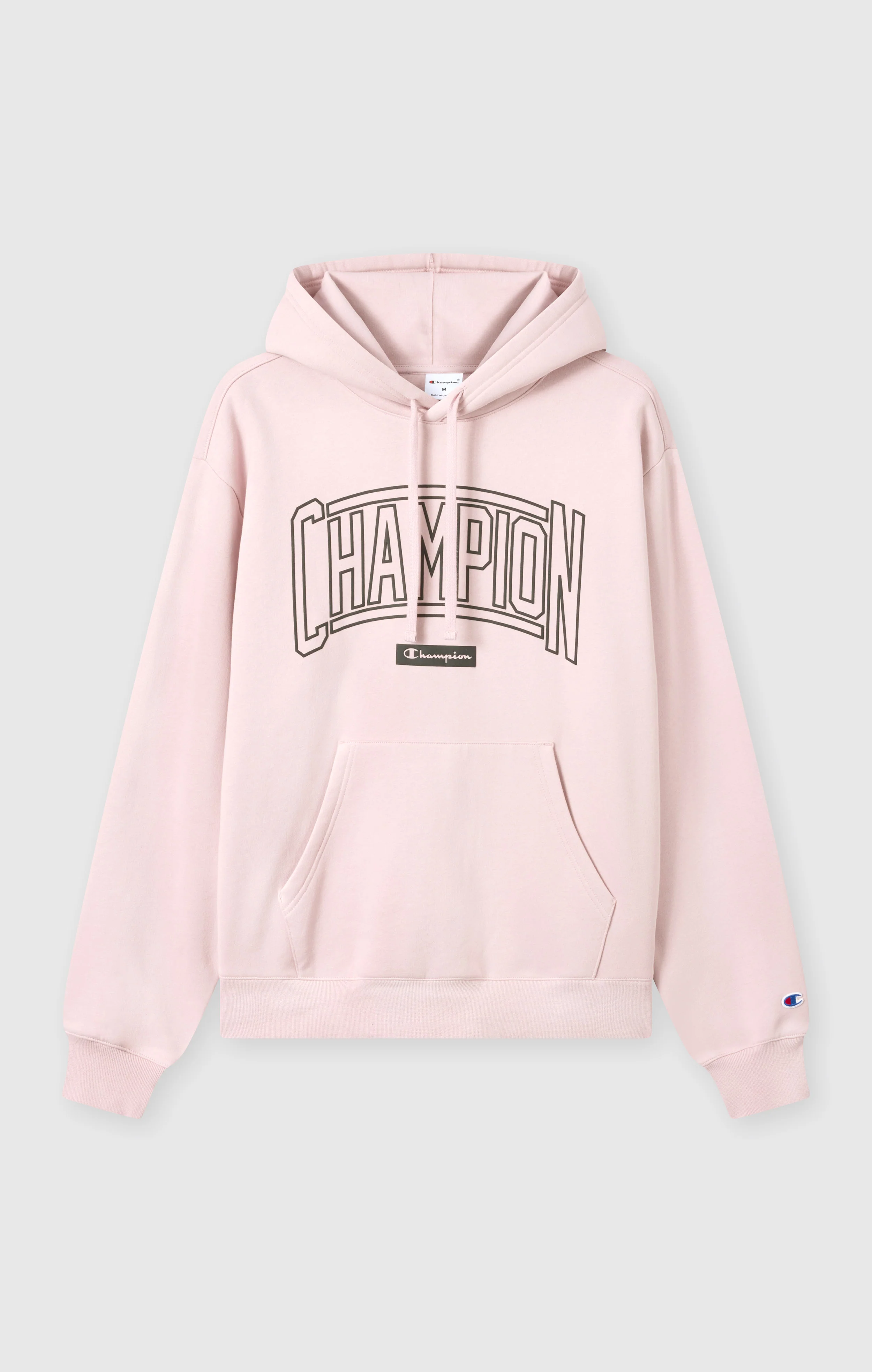 Men’s Hooded Sweatshirt With Brushed Interior And Puff Print Logo - Image 5