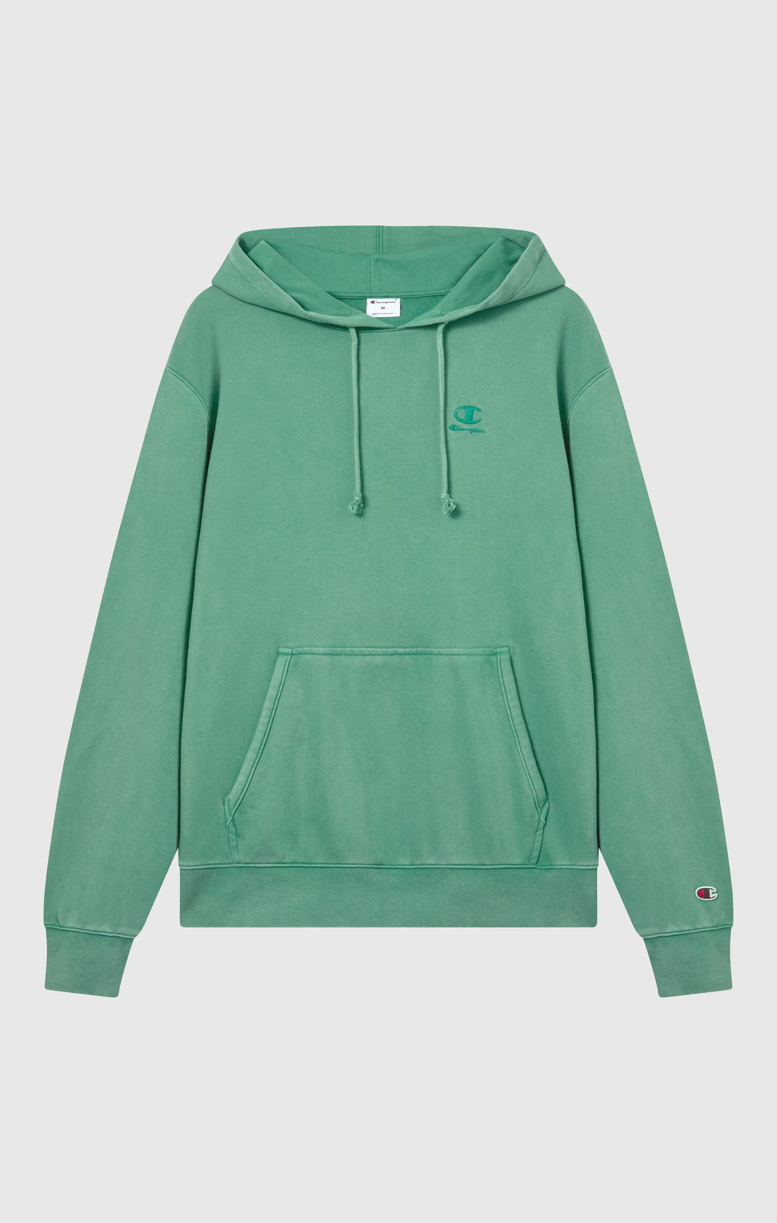 Men’s Hooded Sweatshirt with Embroidered Logo and Washed Effect Icons - Image 5