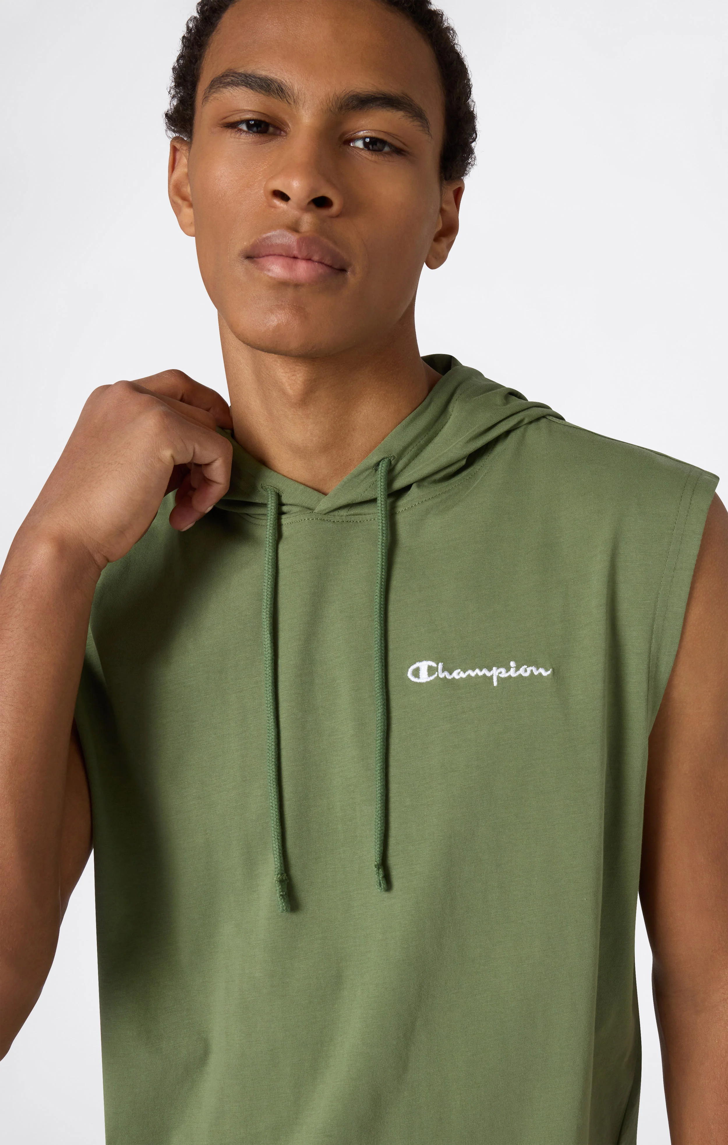 Men’s Hooded Tank Top Icons - Image 2
