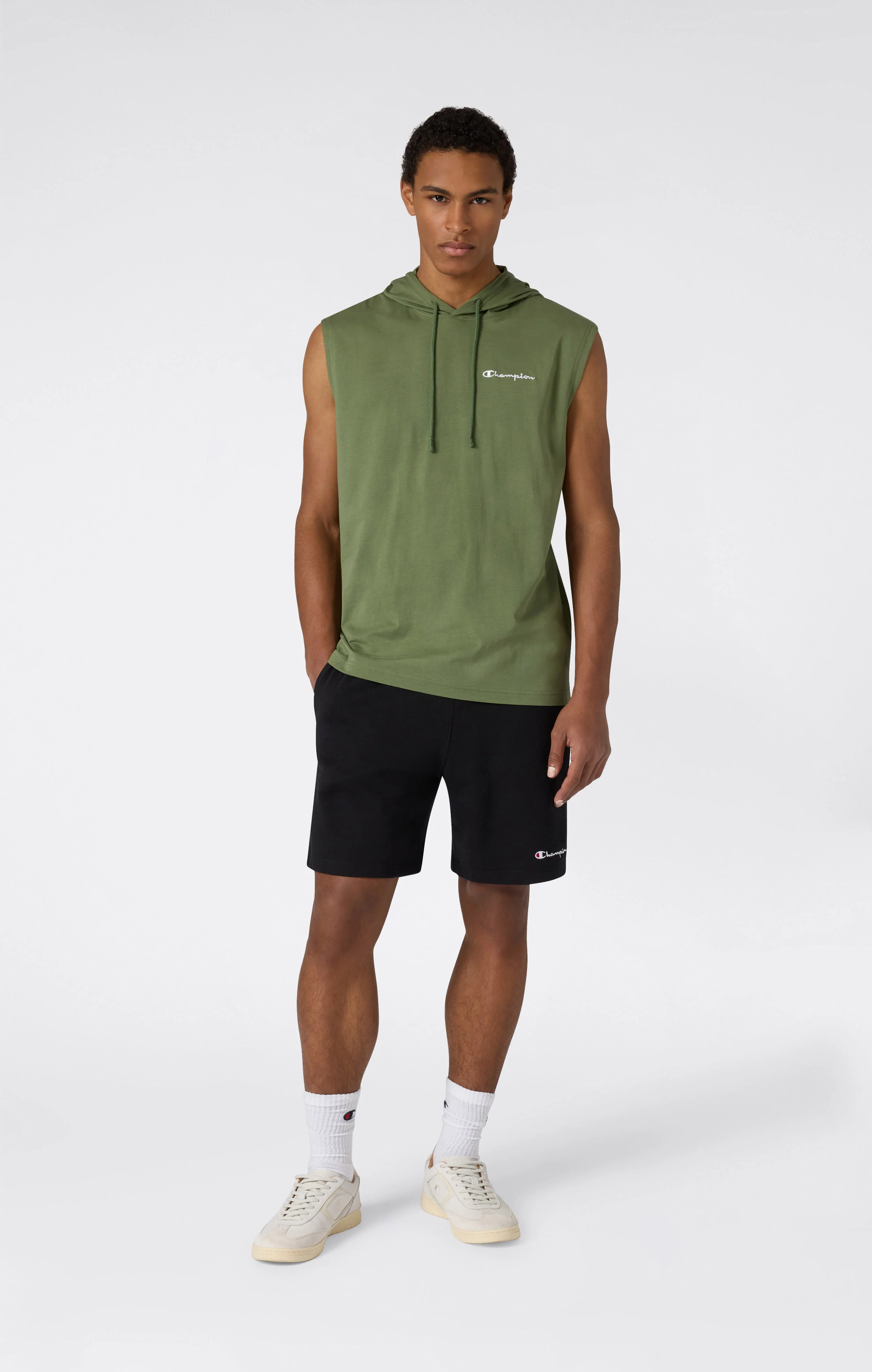 Men’s Hooded Tank Top Icons - Image 4