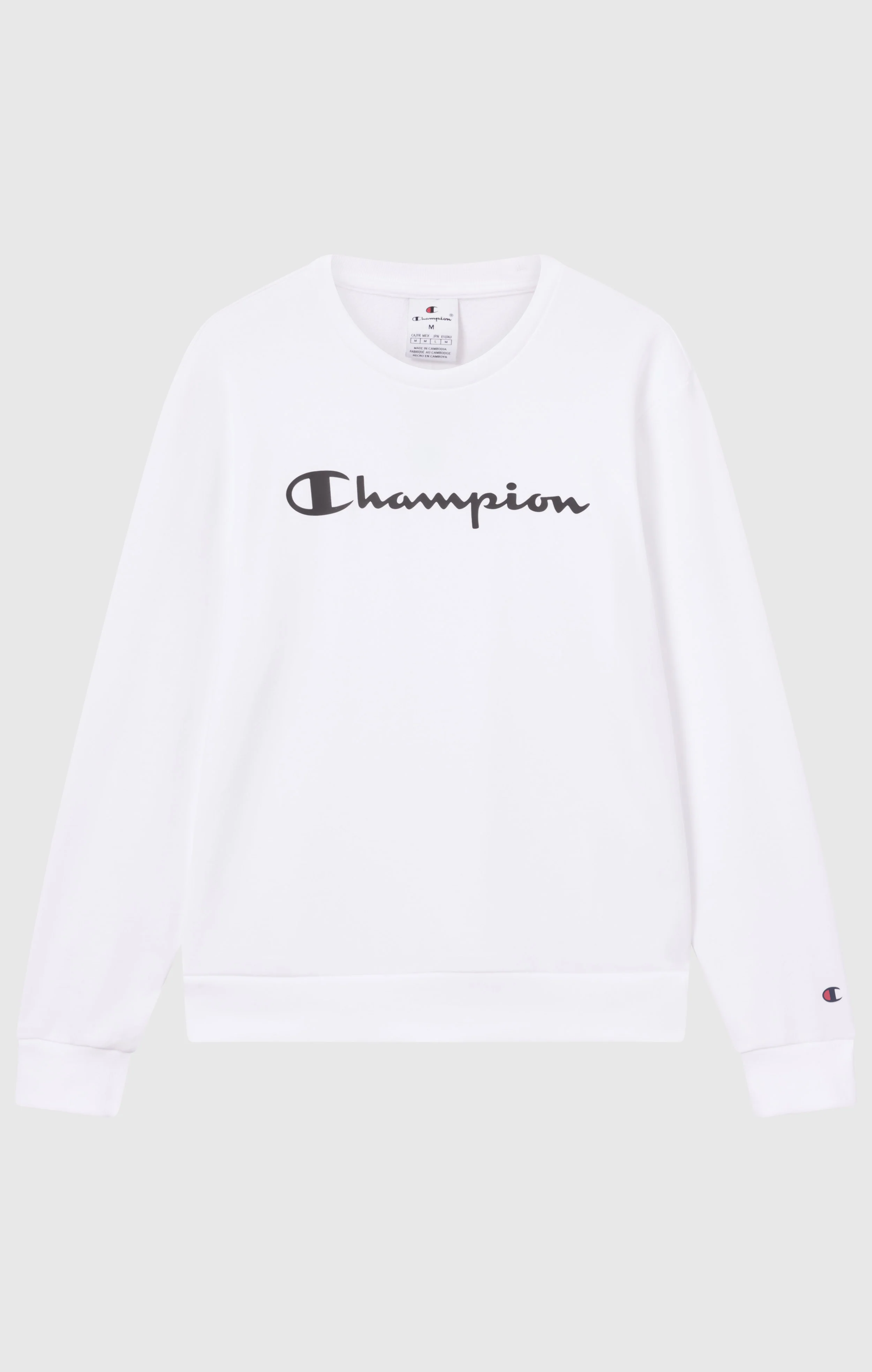 Men’s Lightweight Crewneck Sweatshirt with Maxi Printed Logo - Image 5