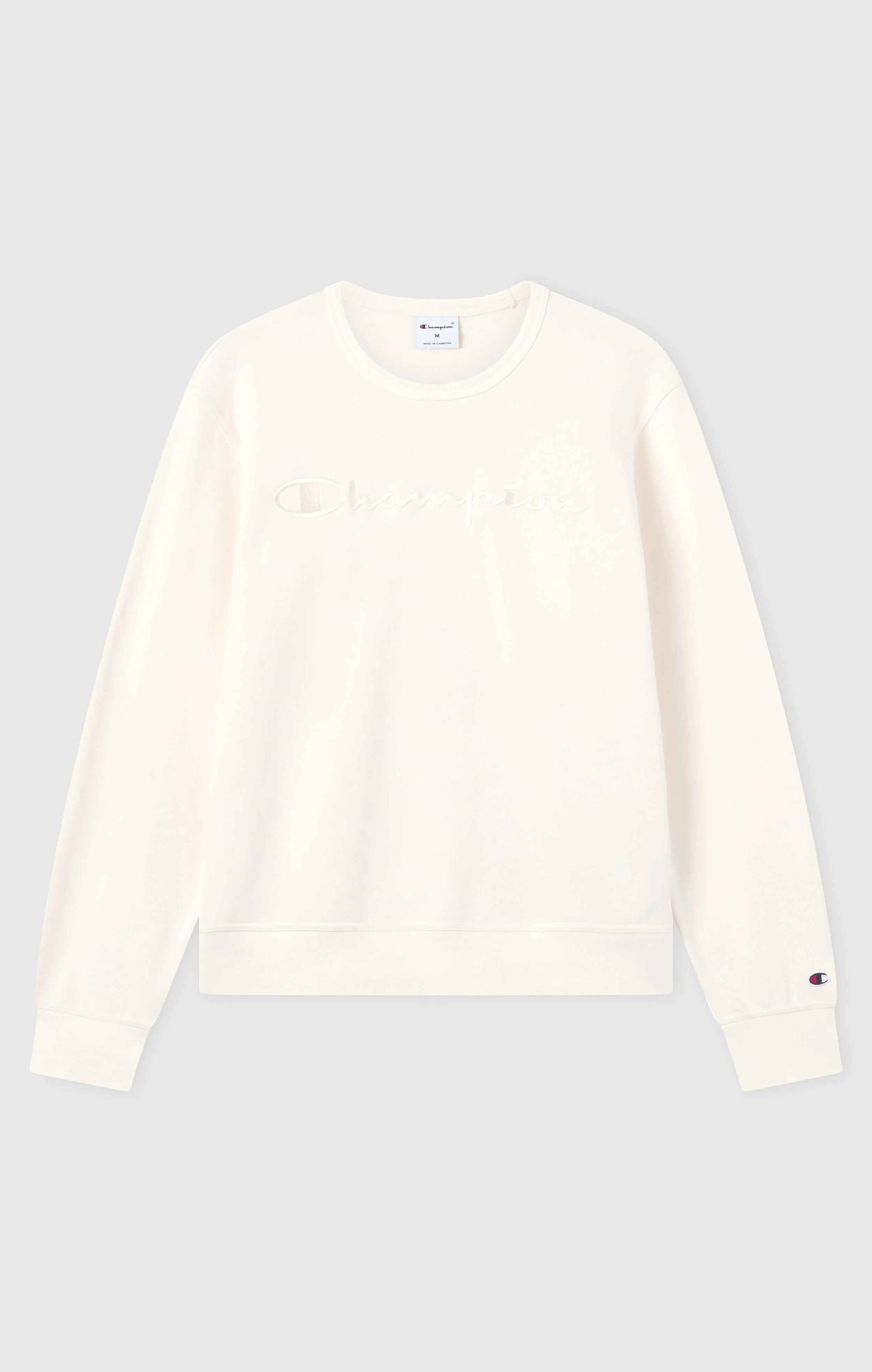 Men’s Lightweight Crewneck Sweatshirt with Tonal Logo Icons - Image 5