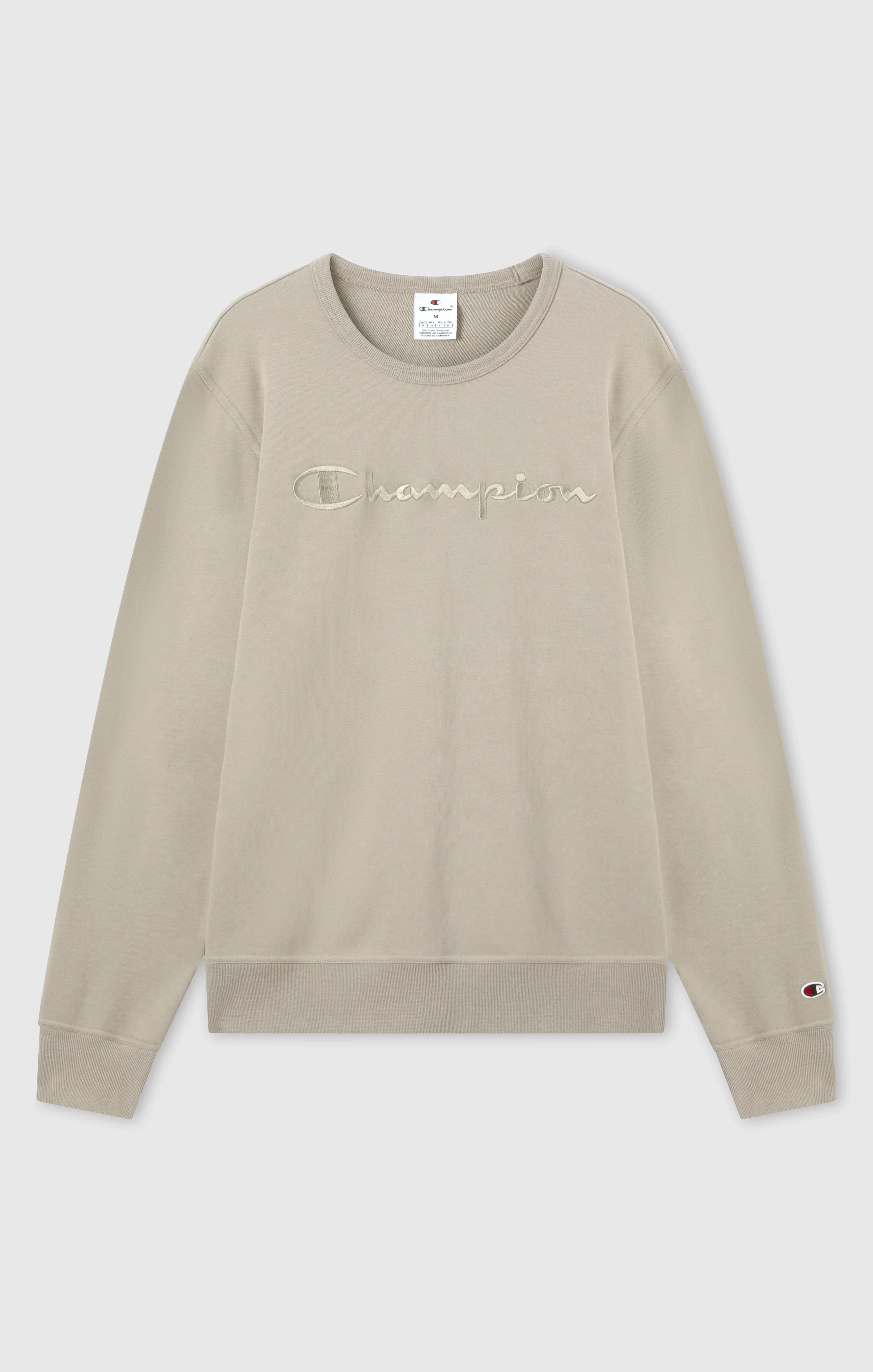 Men’s Lightweight Crewneck Sweatshirt with Tonal Logo Icons - Image 5