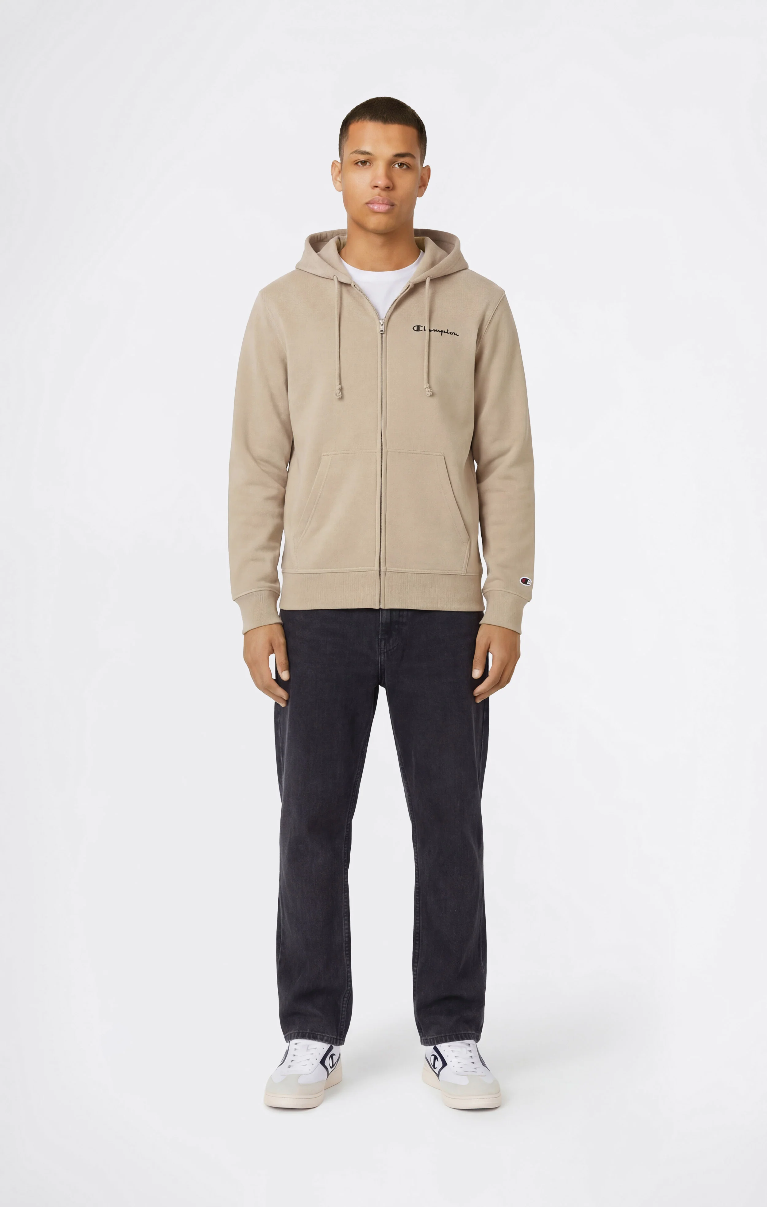 Men’s Lightweight Full Zip Hoodie Icons - Image 2