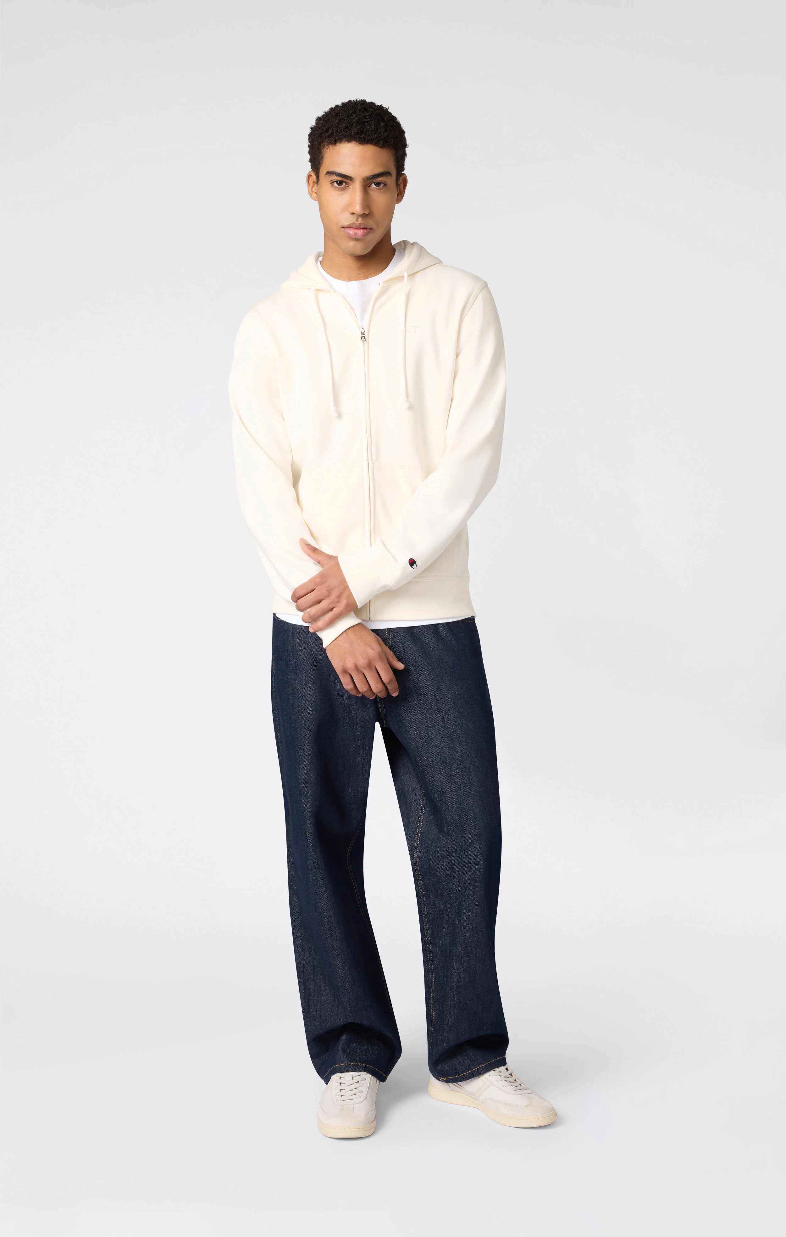 Men's Lightweight Full-Zip Hoodie Icons - Image 2