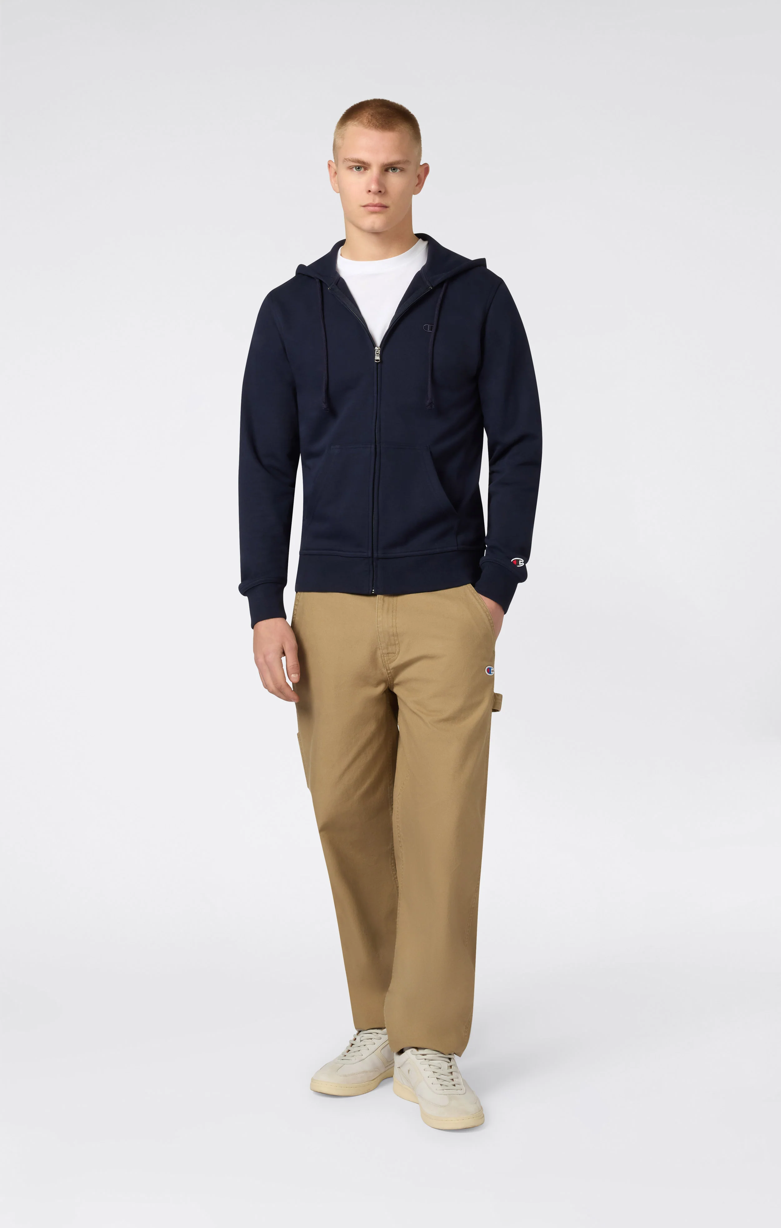 Men's Lightweight Full-Zip Hoodie Icons - Image 2