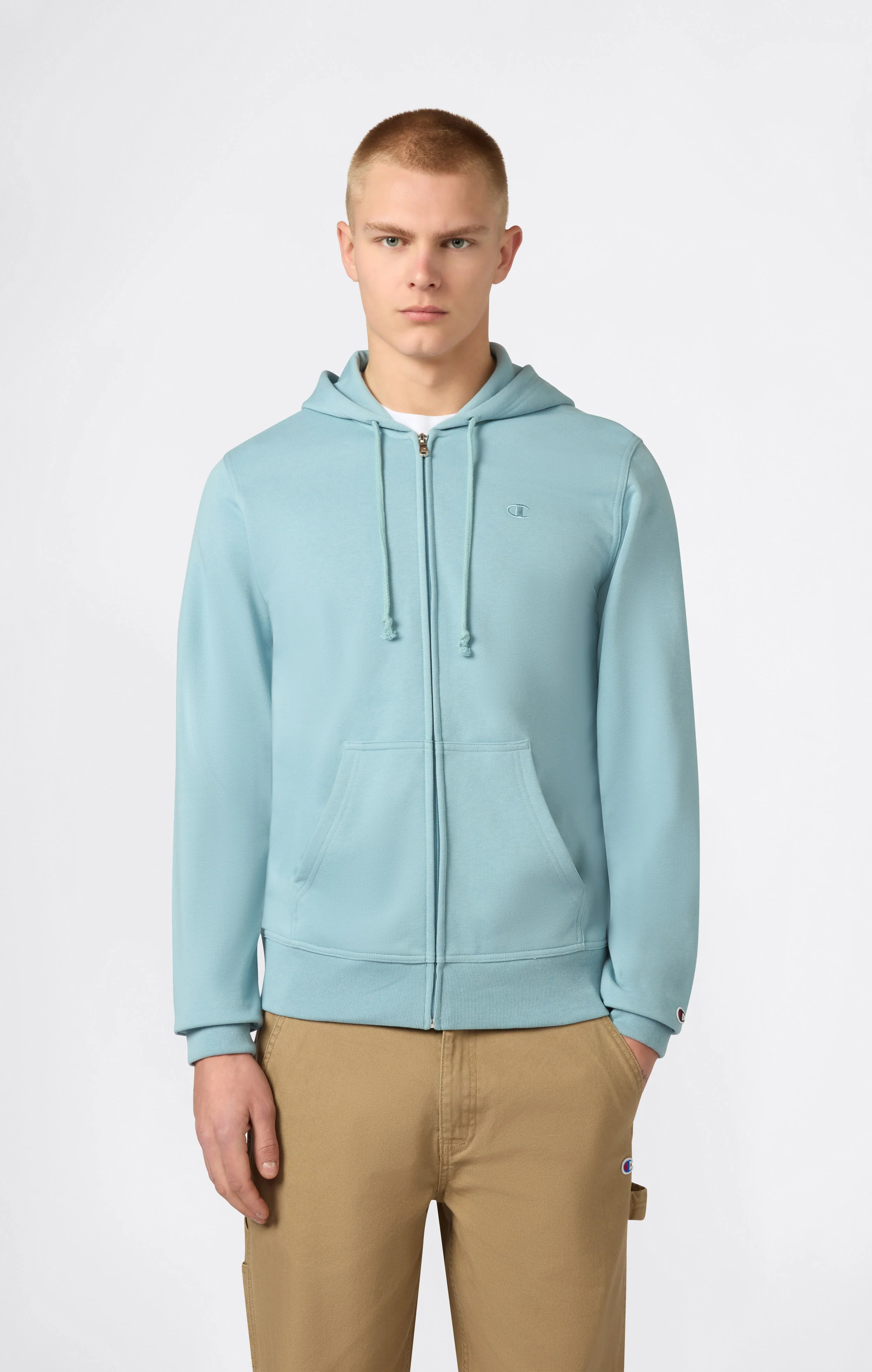 Men's Lightweight Full-Zip Hoodie Icons