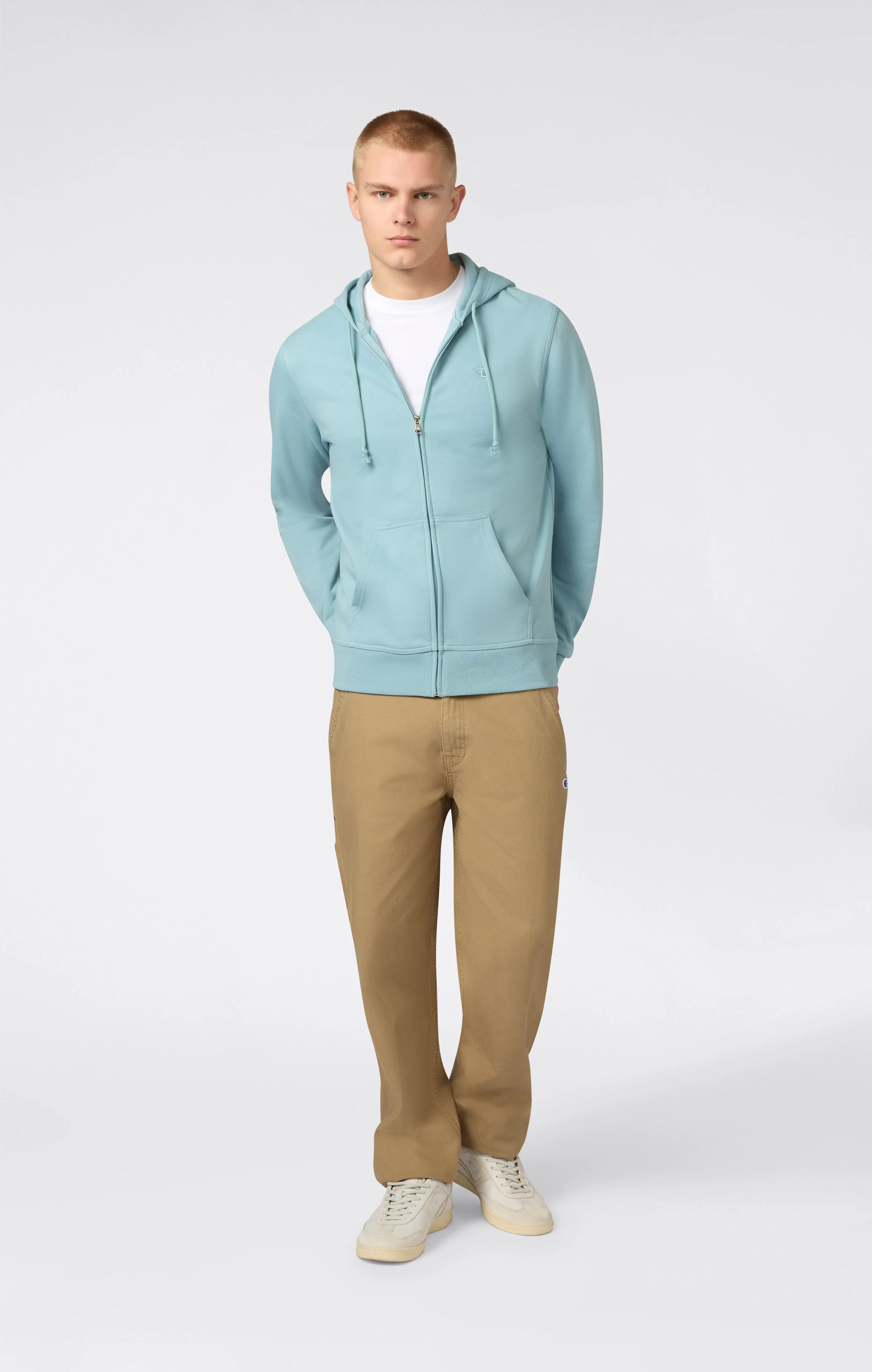 Men's Lightweight Full-Zip Hoodie Icons - Image 2