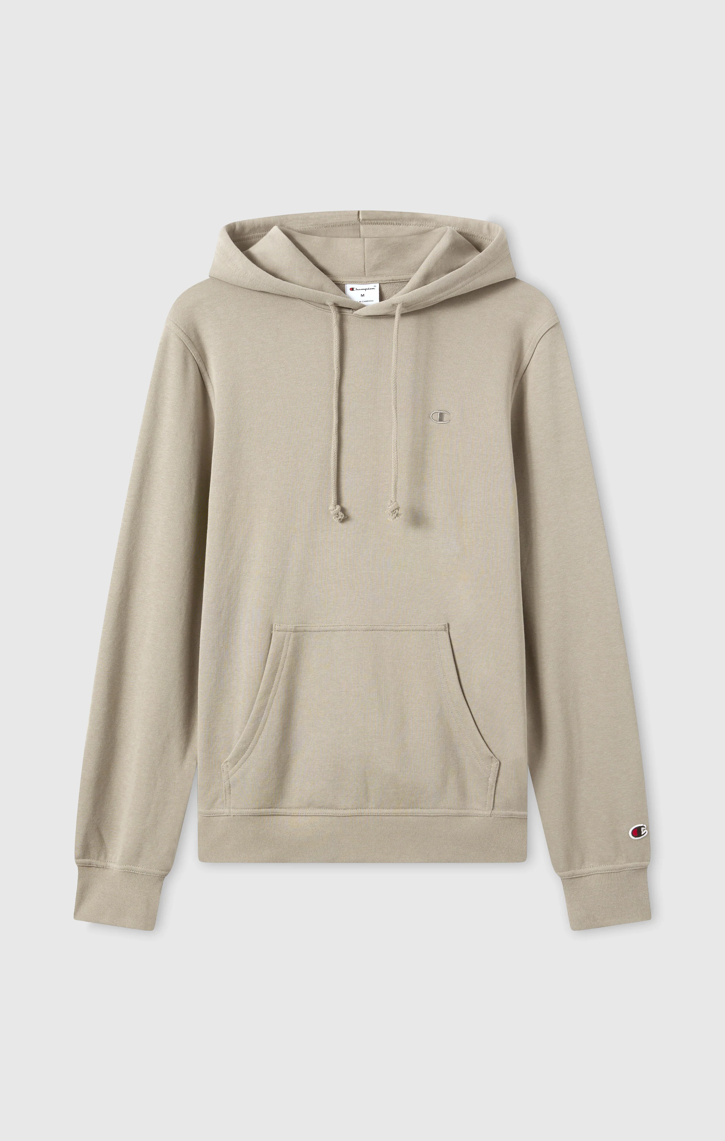 Men's Lightweight Hoodie with Embroidered C Logo Icons - Image 5