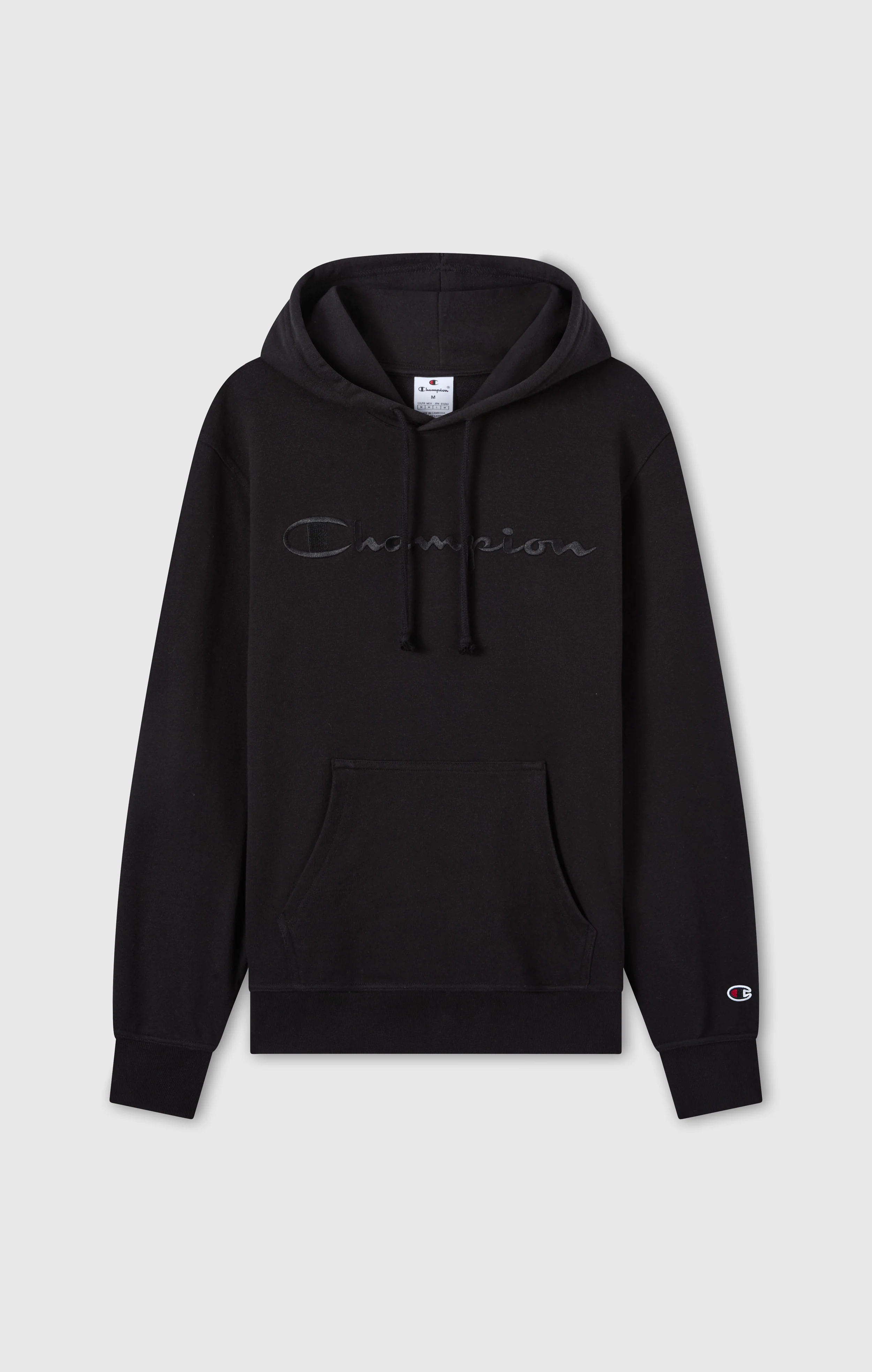 Men's Lightweight Hoodie with Embroidered Logo Icons - Image 5