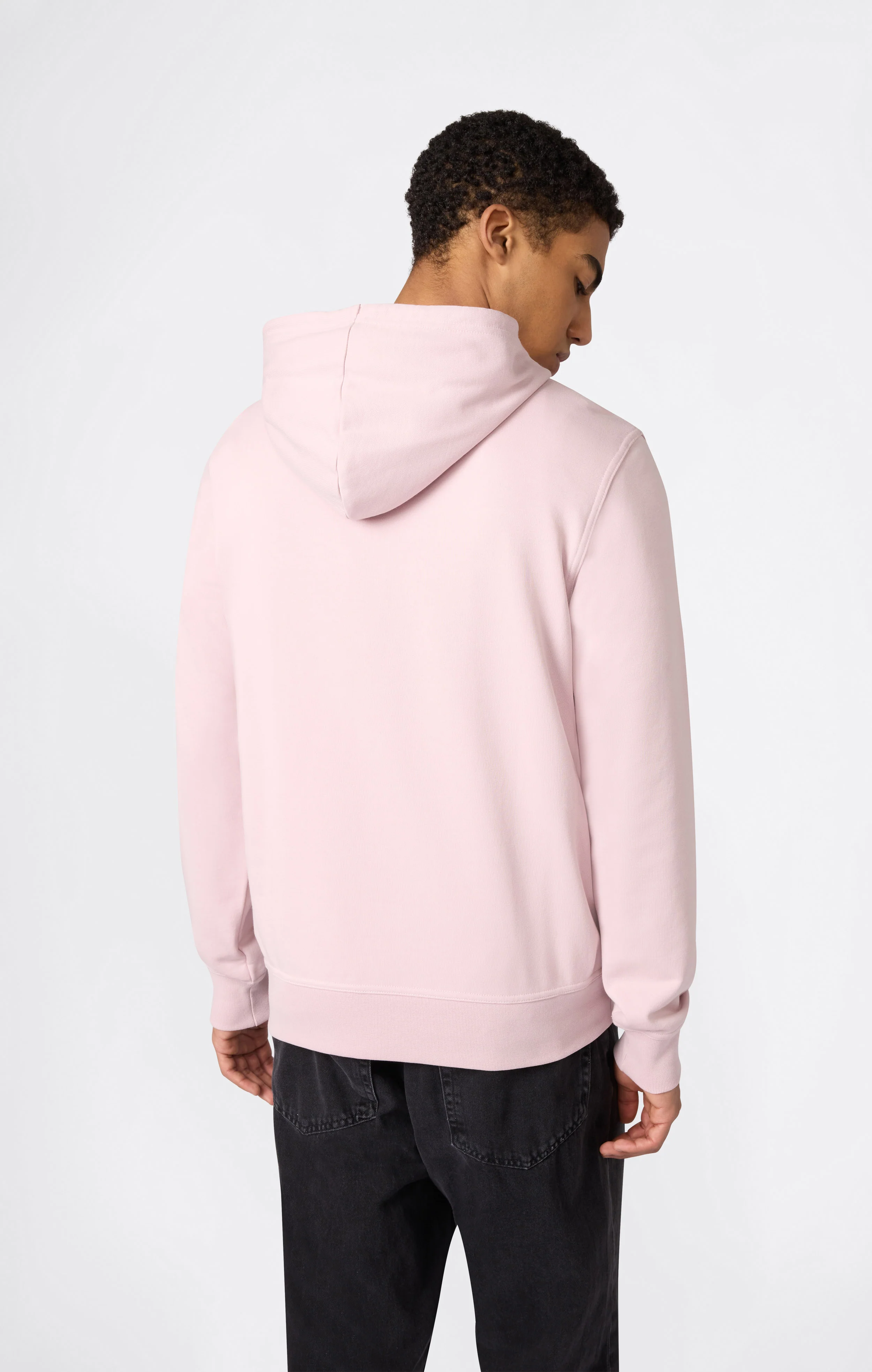 Men's Lightweight Hoodie with Embroidered Logo Icons - Image 4