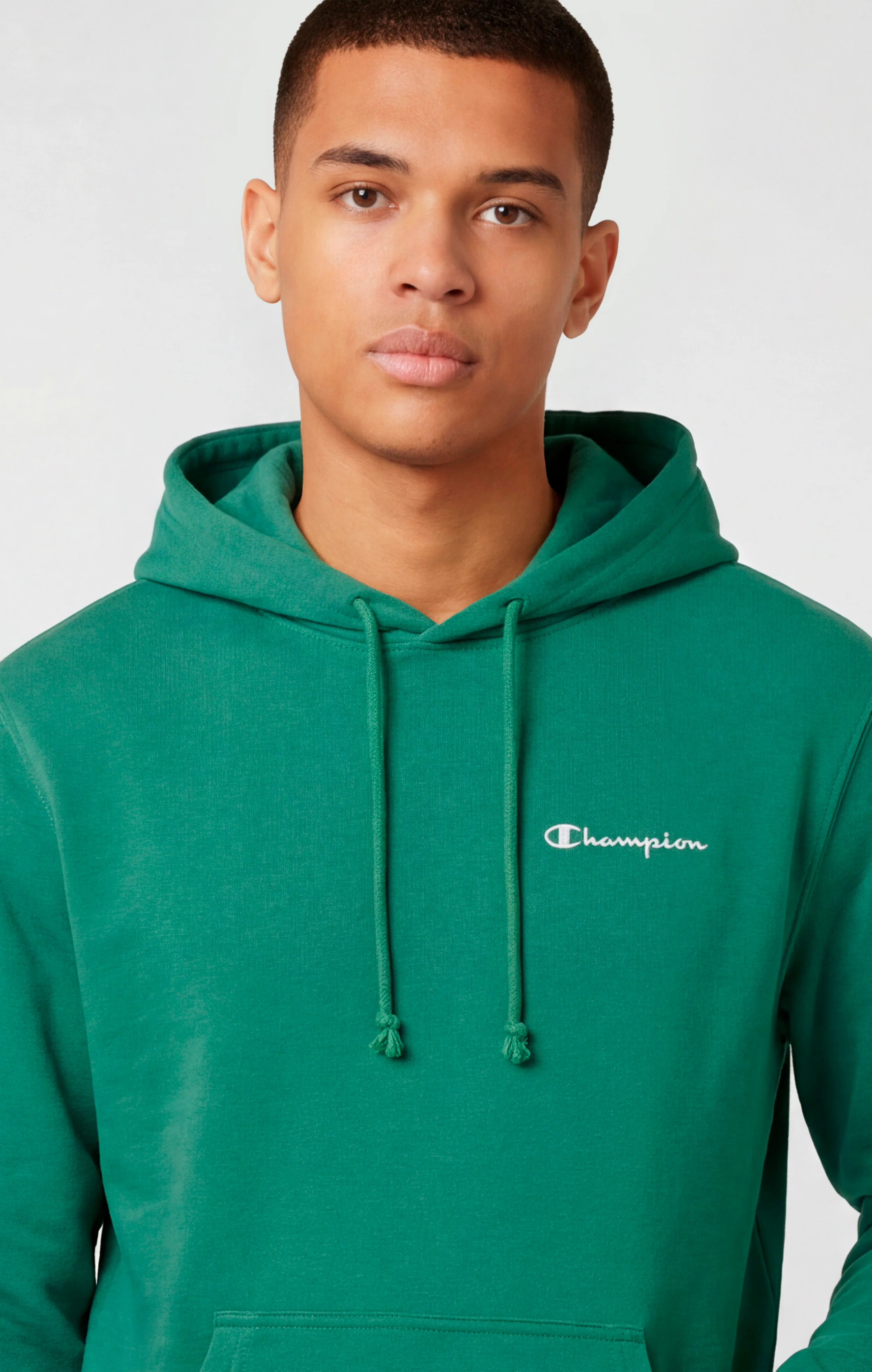 Men’s Lightweight Hoodie with Small Embroidered Logo Icons - Image 4