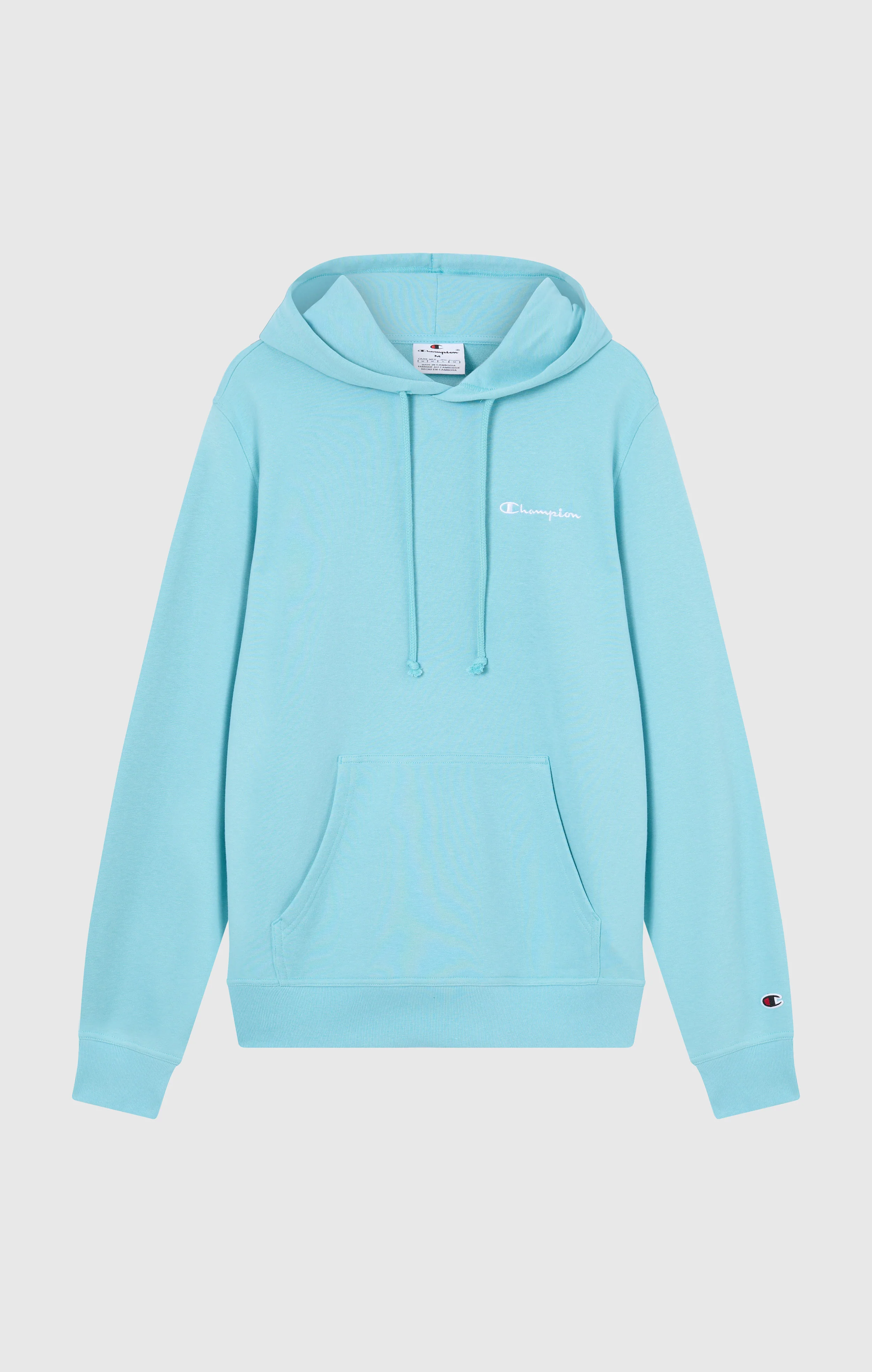 Men’s Lightweight Hoodie with Small Embroidered Logo Icons - Image 5