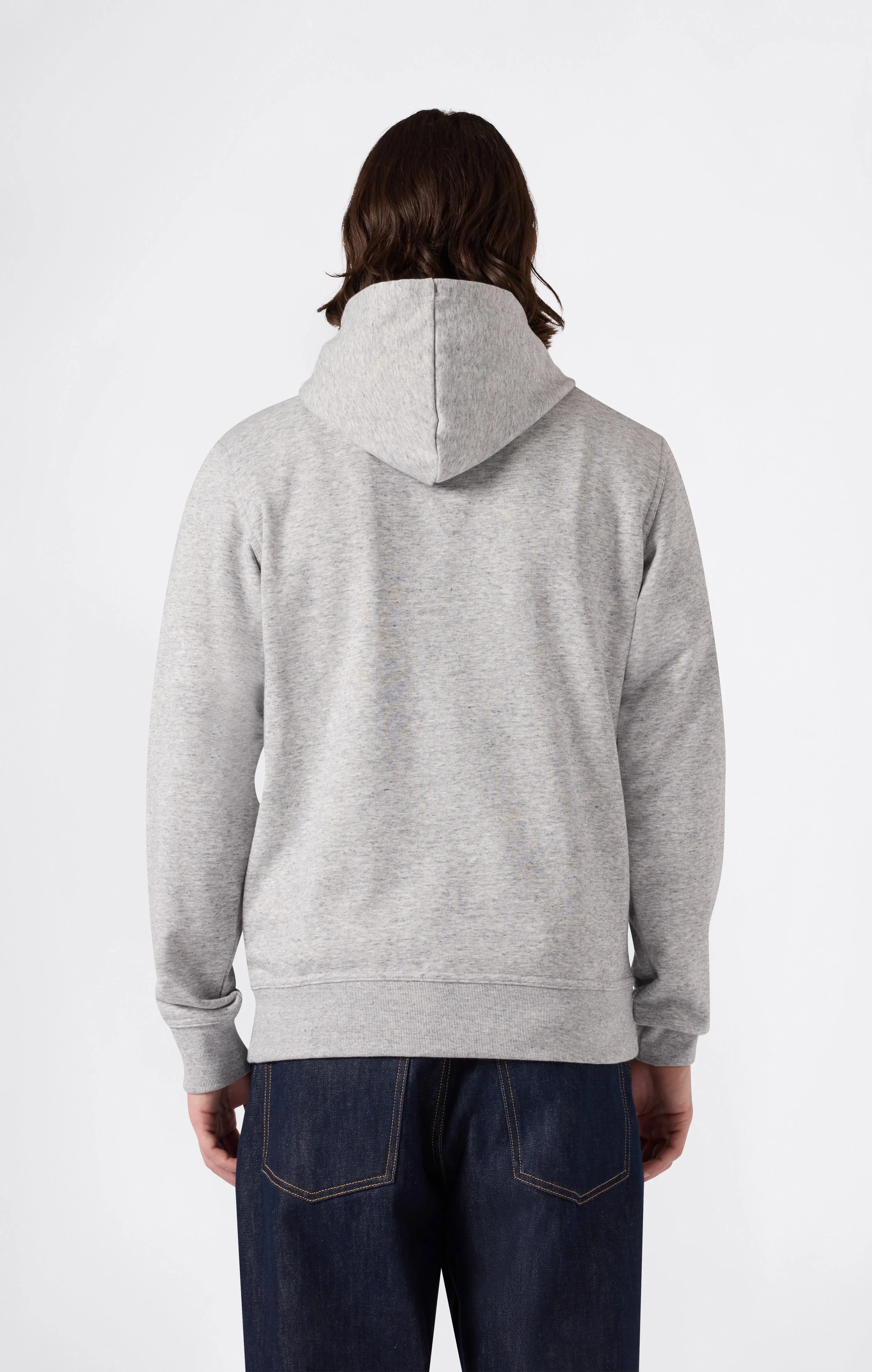 Men’s Lightweight Hoodie with Small Embroidered Logo Icons - Image 3