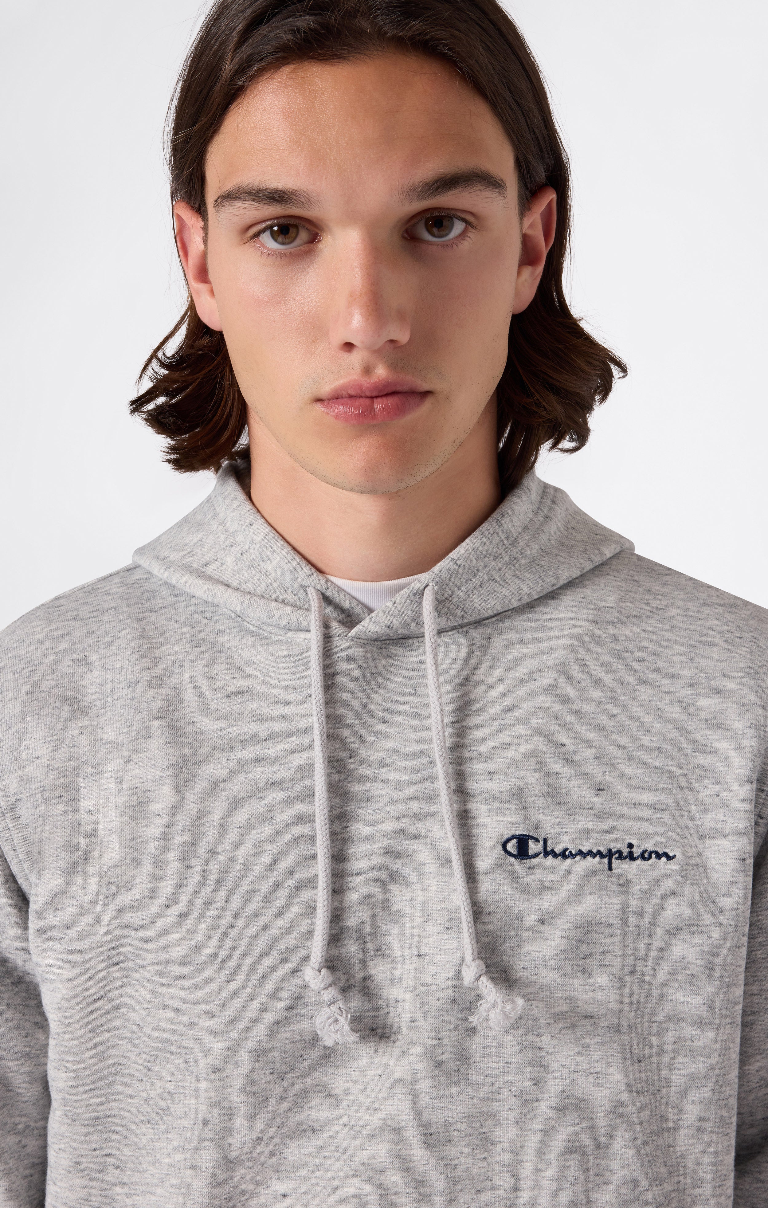 Men’s Lightweight Hoodie with Small Embroidered Logo Icons - Image 4