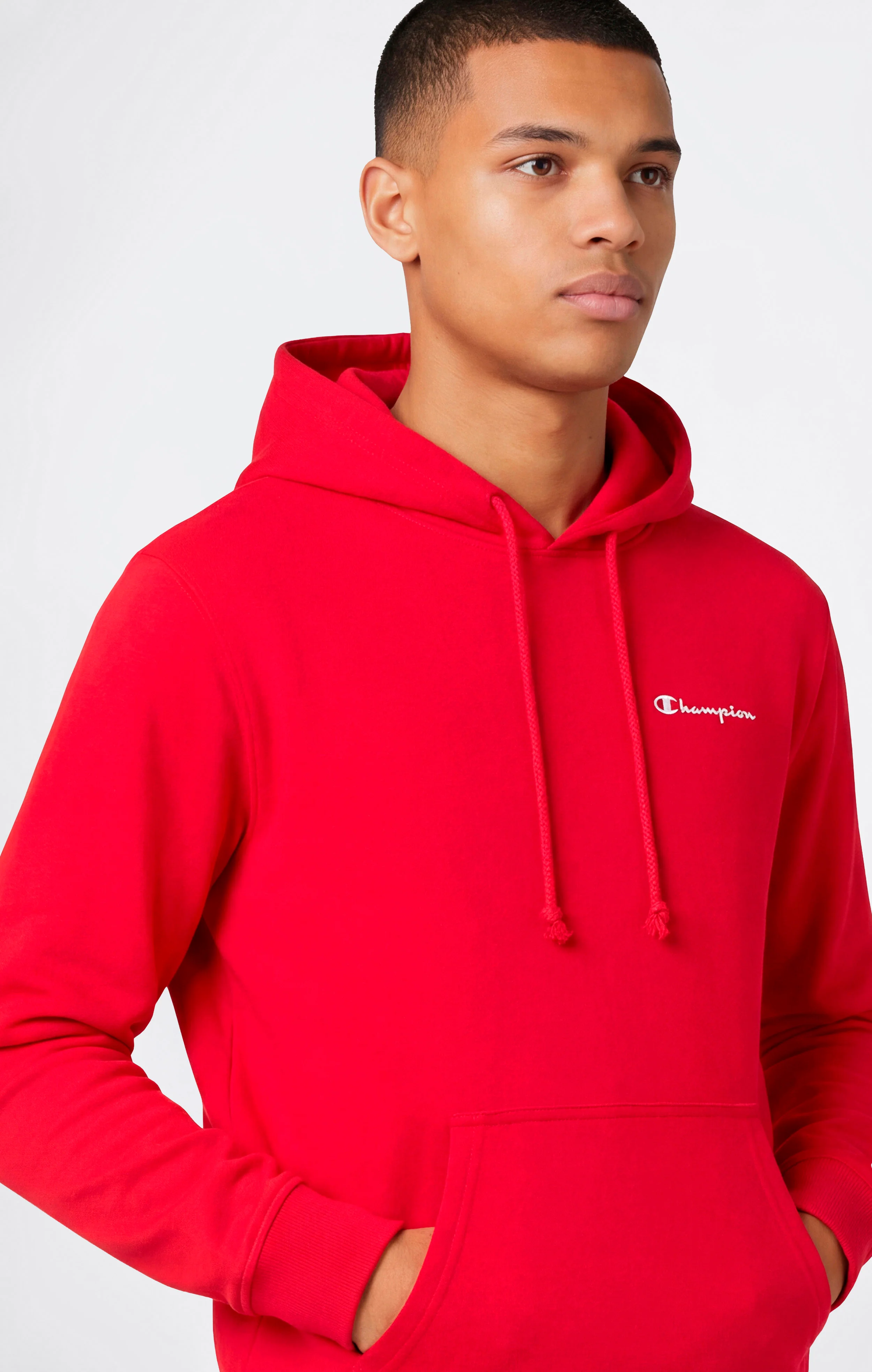 Men’s Lightweight Hoodie with Small Embroidered Logo Icons - Image 4