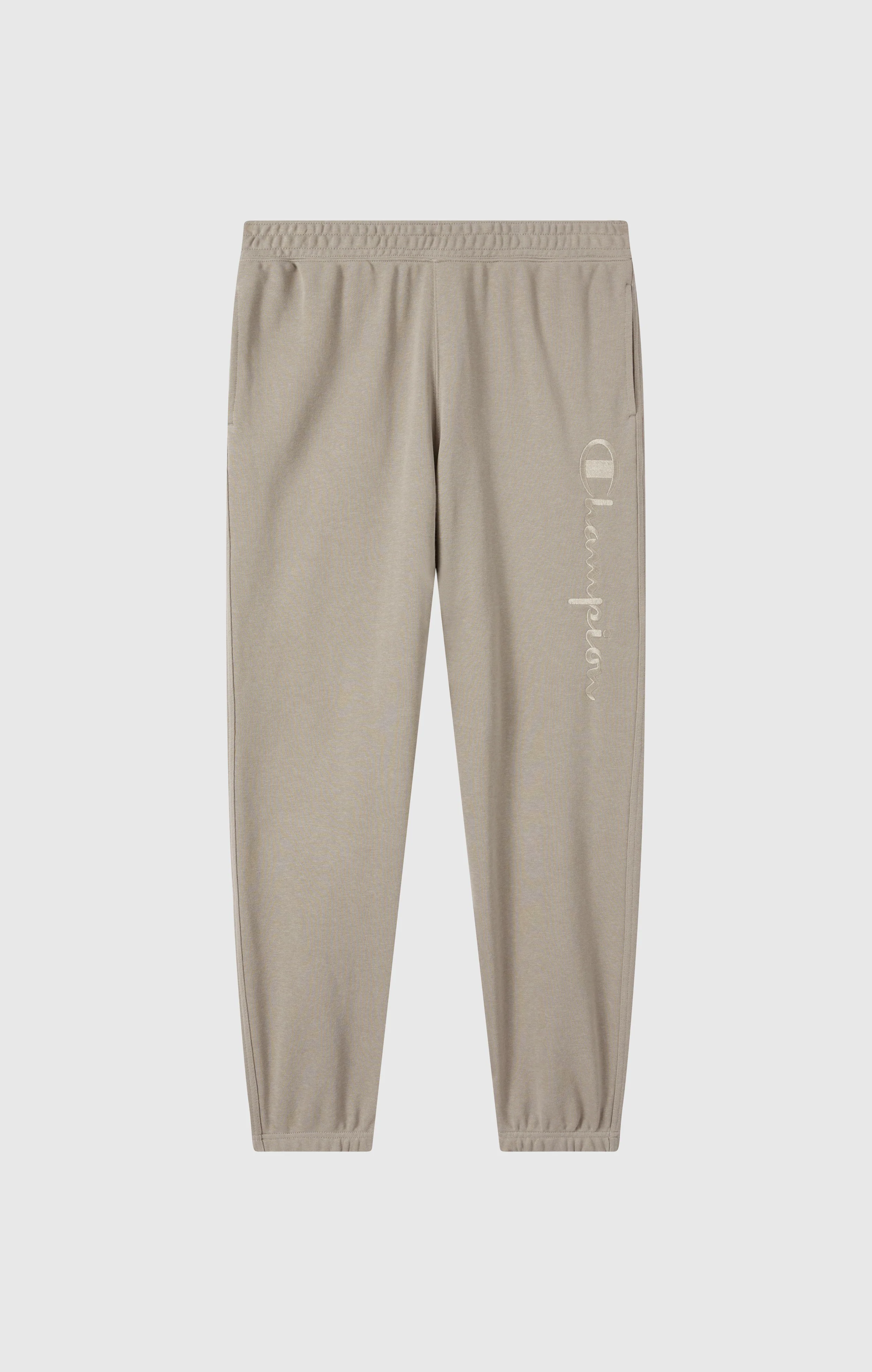 Men’s Lightweight Pants with Elastic Cuffs and Tonal Maxi Embroidered Logo Icons - Image 5