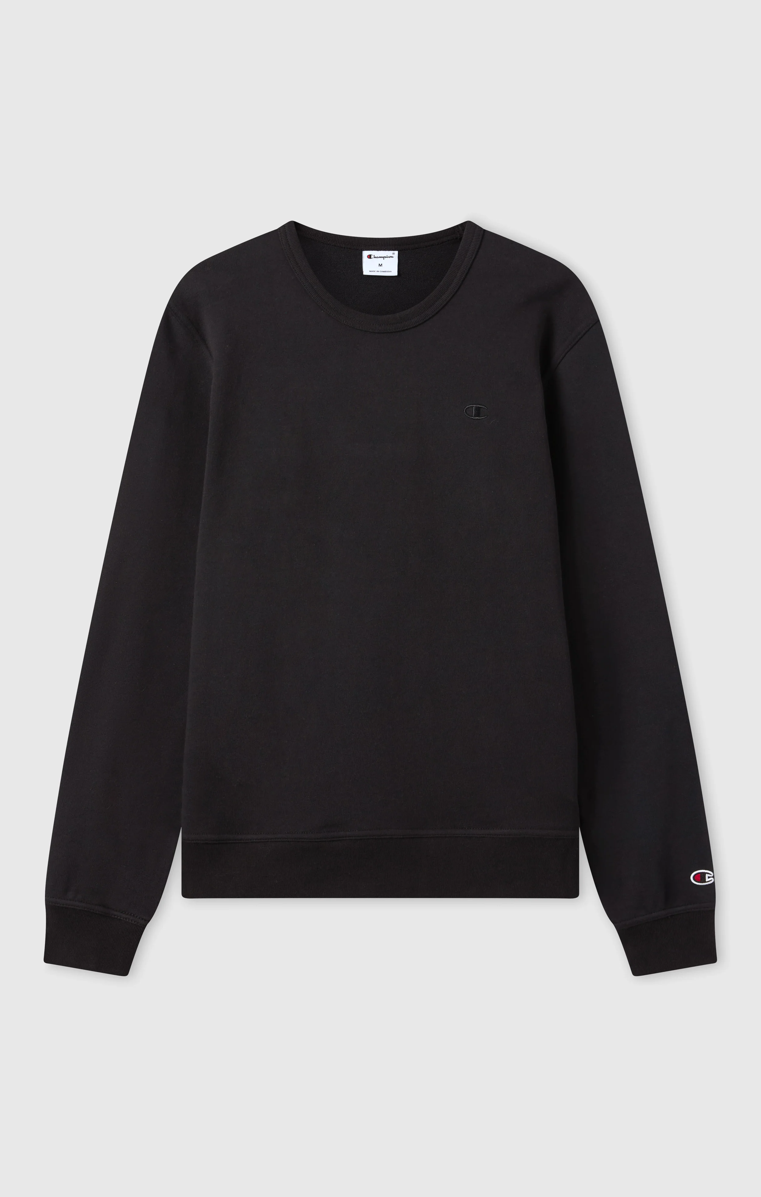 Men's Lightweight Sweatshirt with Tone-on-Tone Embroidered Logo - Image 5