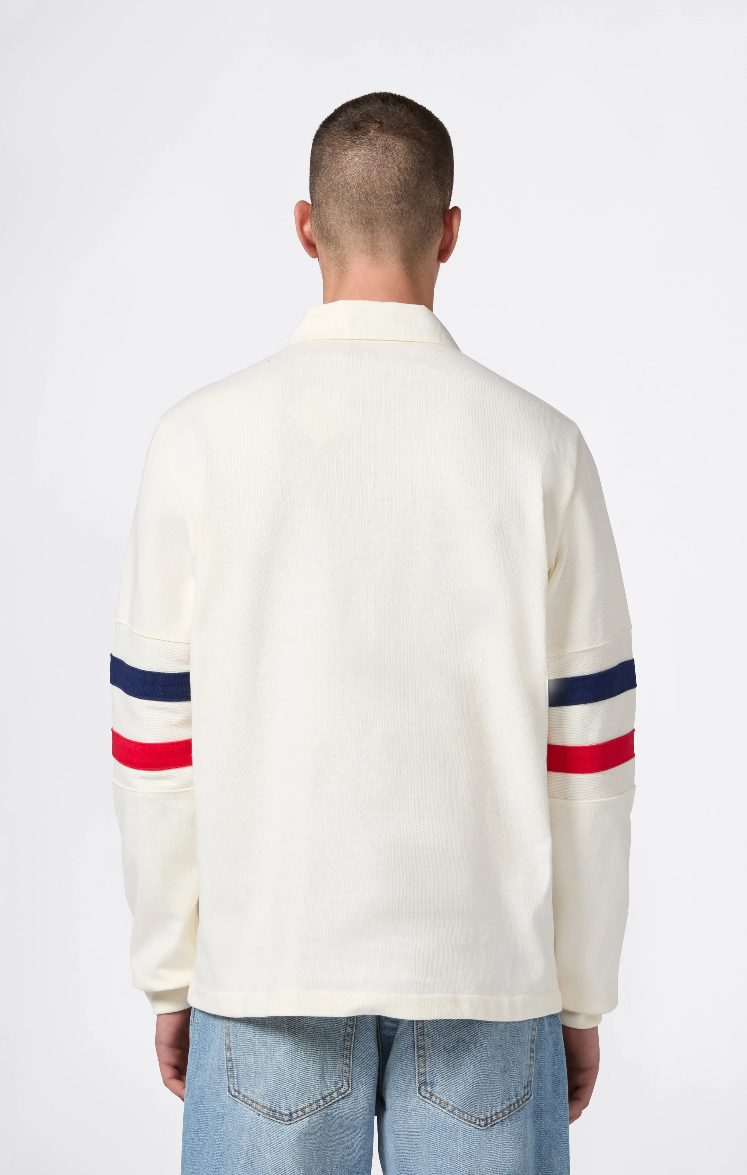Men’s Long Sleeve Polo Index & Archives Island Trees - Image 2