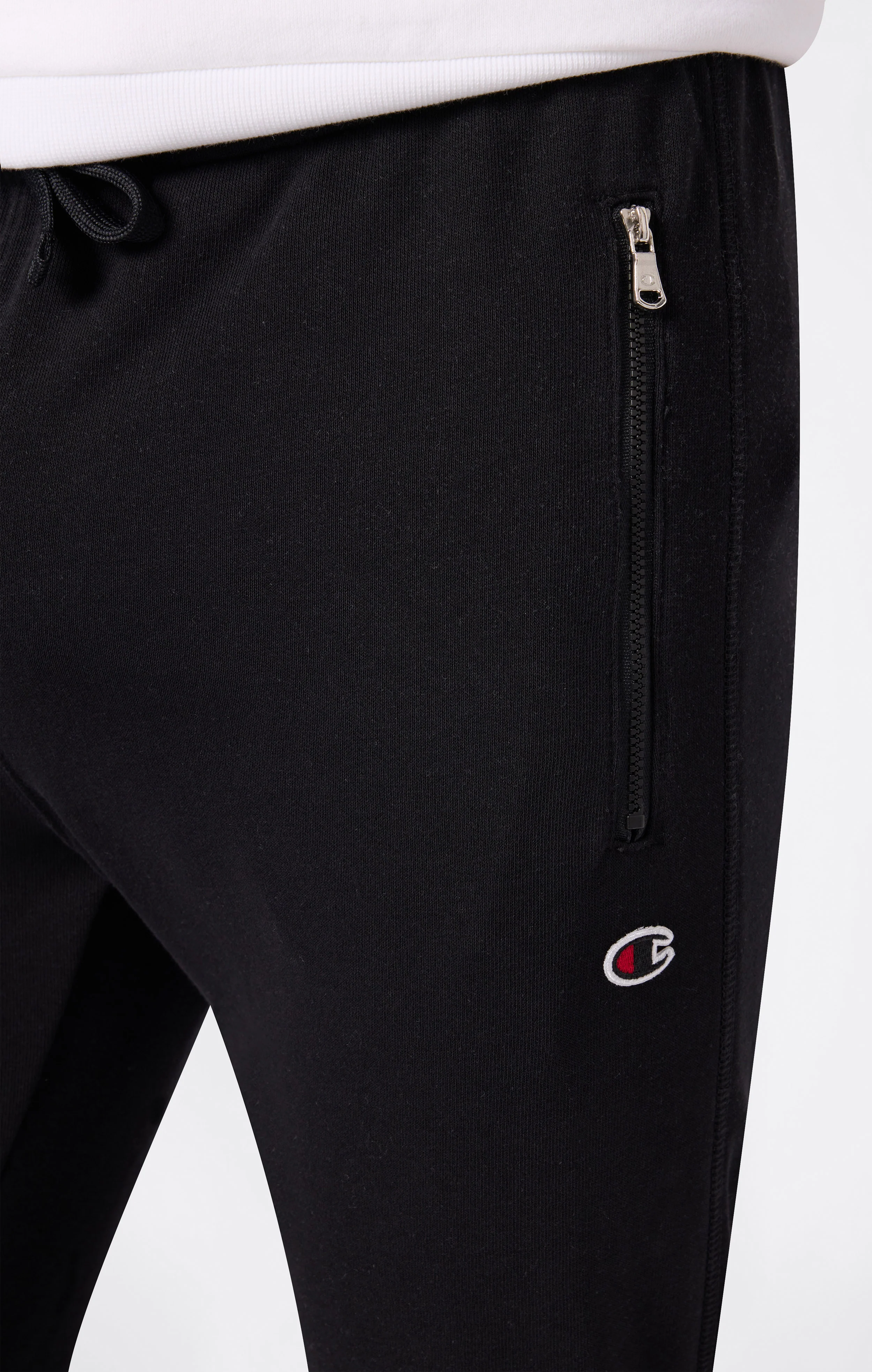 Men's Joggers with Front Zip Pockets and Ribbed Cuffs Icons - Image 3