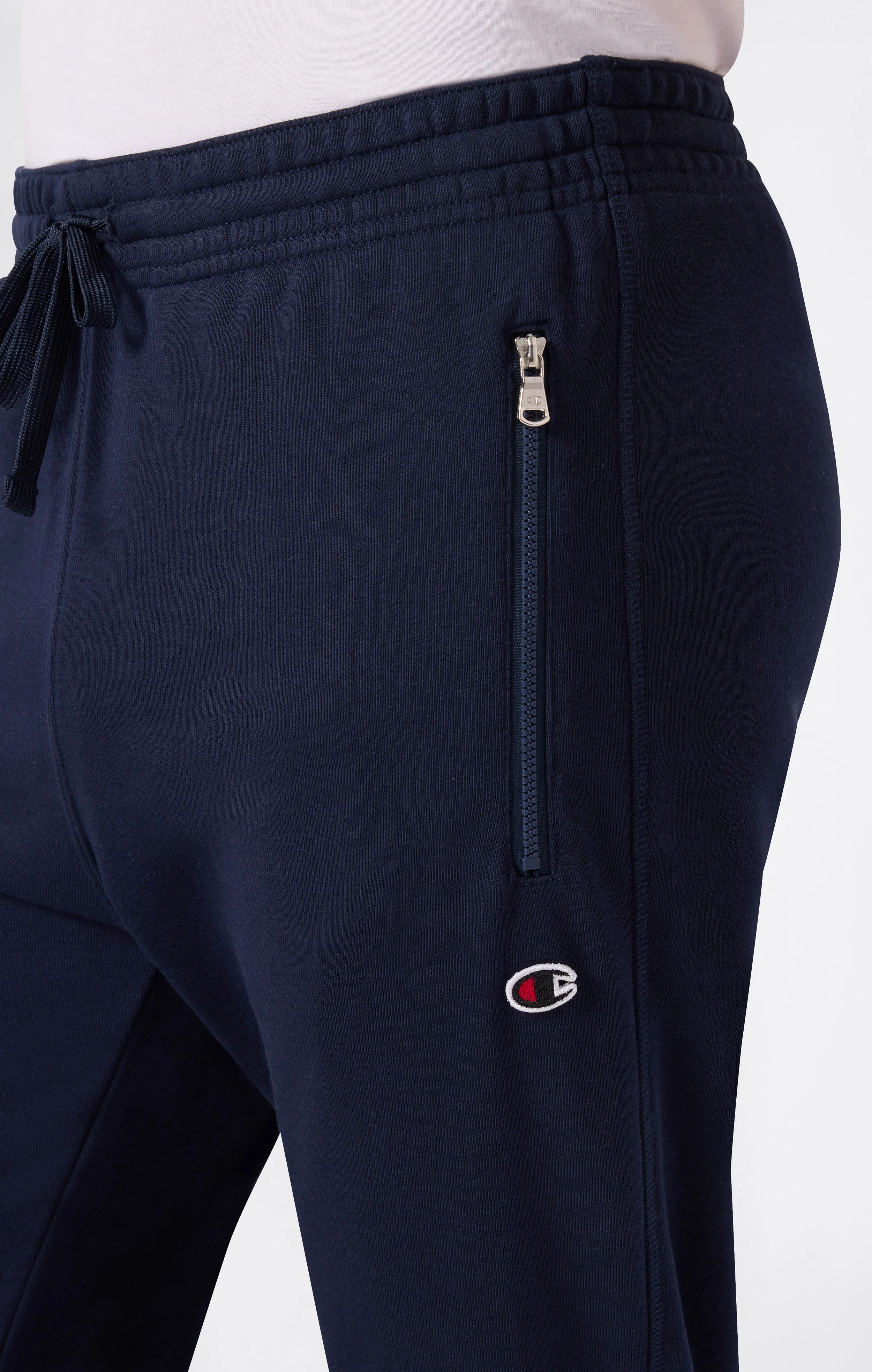 Men's Joggers with Front Zip Pockets and Ribbed Cuffs Icons - Image 3
