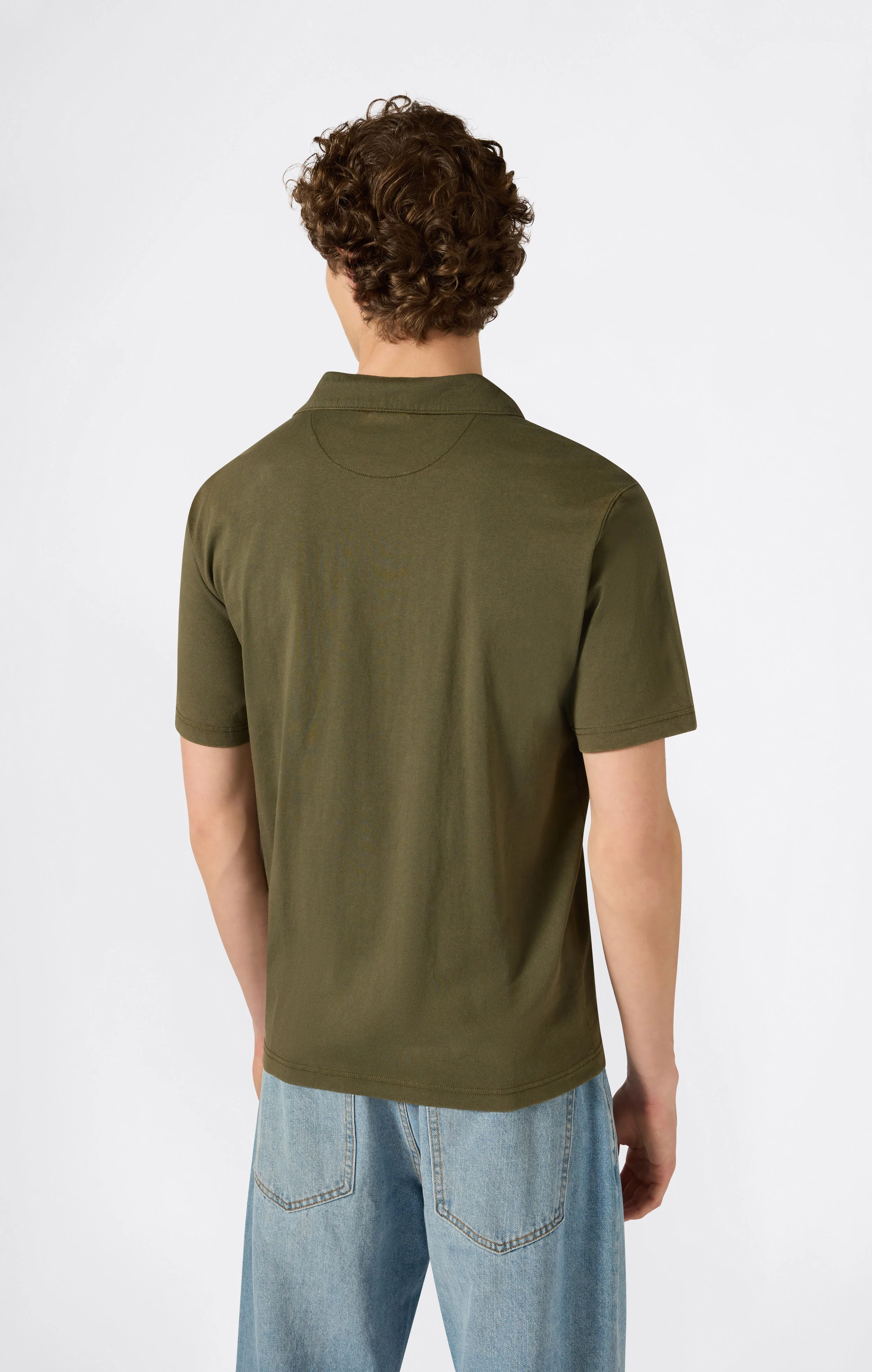 Men’s Polo with Chest Pocket - Image 4