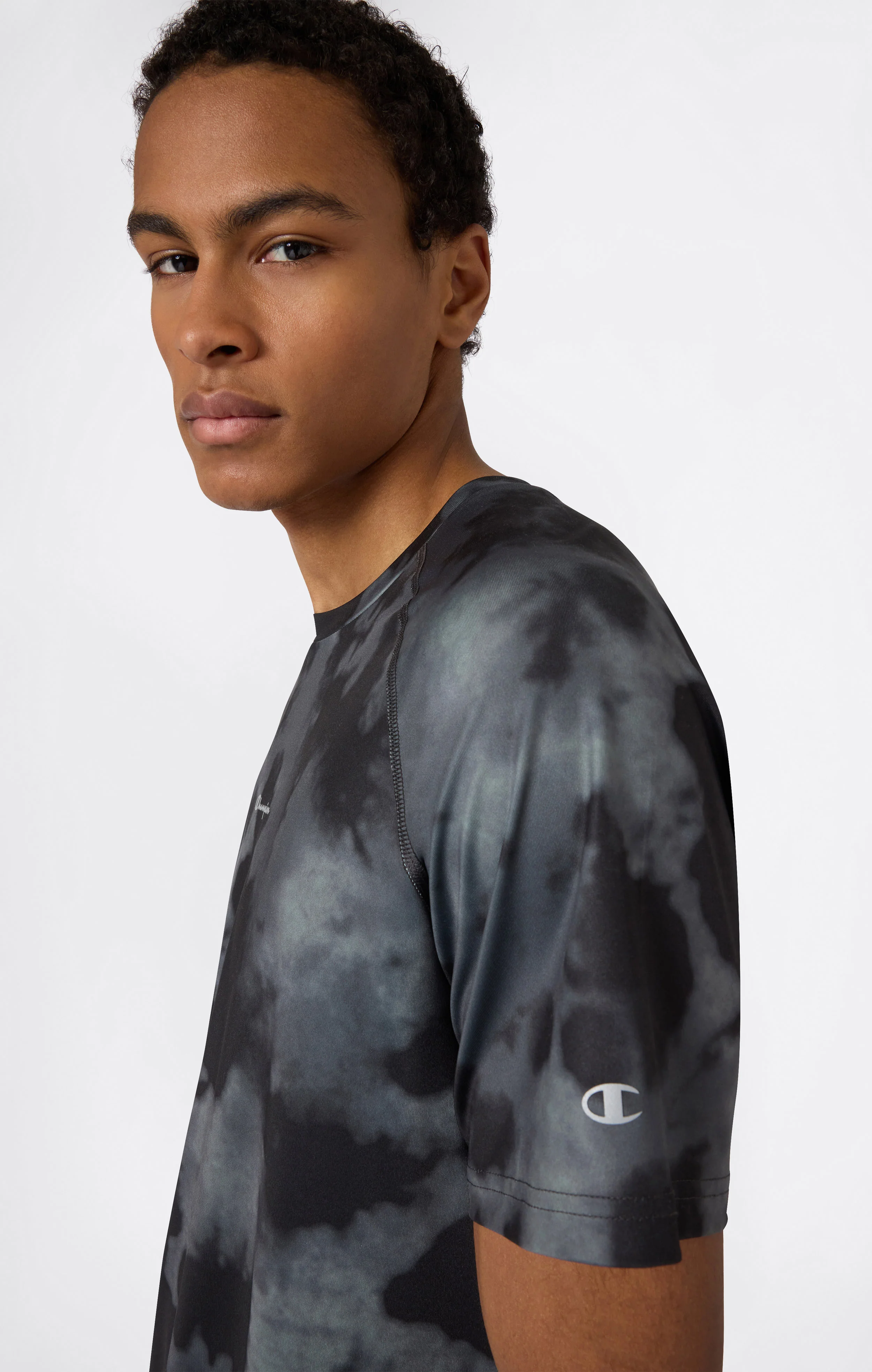 Men’s Quick Dry Printed Sports T-shirt - Image 2