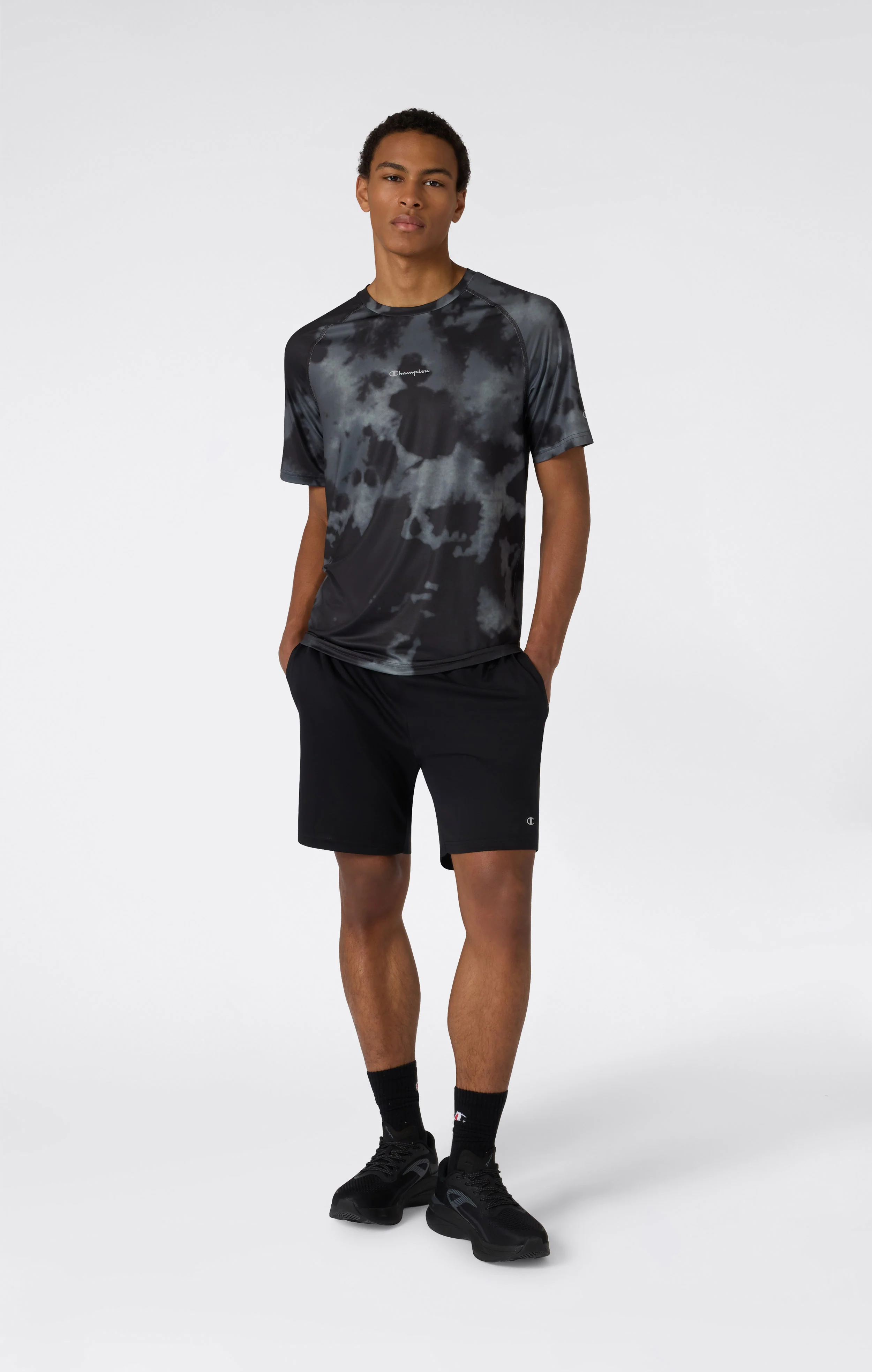 Men’s Quick Dry Printed Sports T-shirt - Image 4