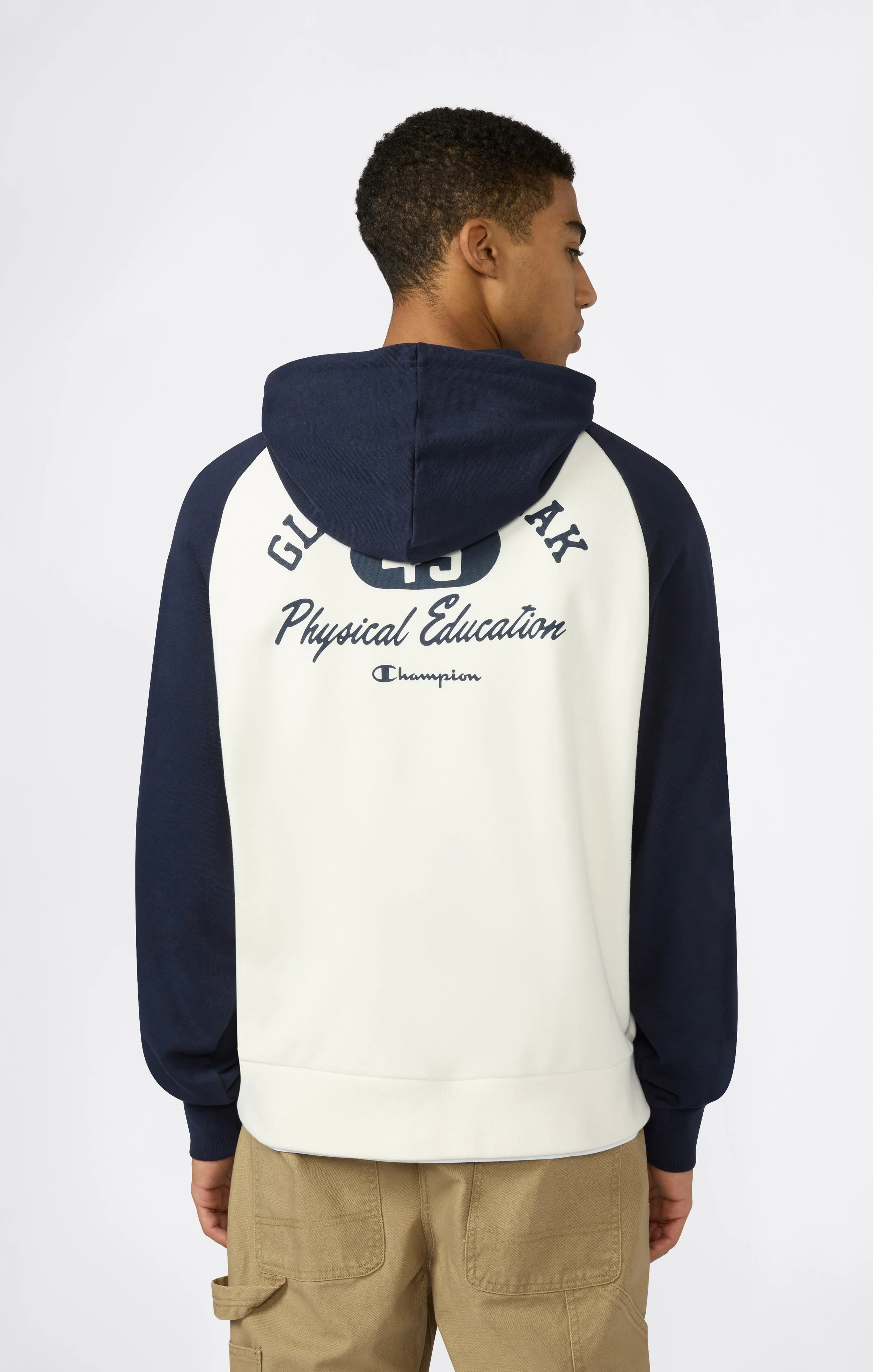 Men’s Relax Fit Full Zip Hooded Sweatshirt - Image 3