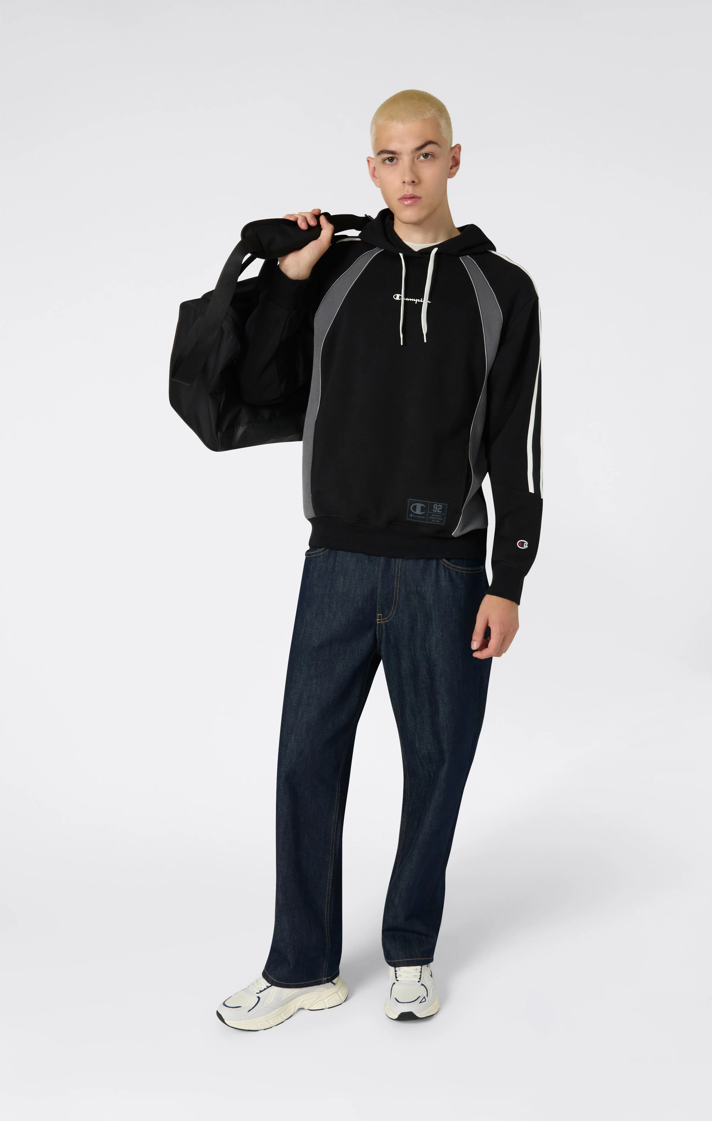 Men’s Relax Fit Hooded Sweatshirt Urban Sport - Image 2