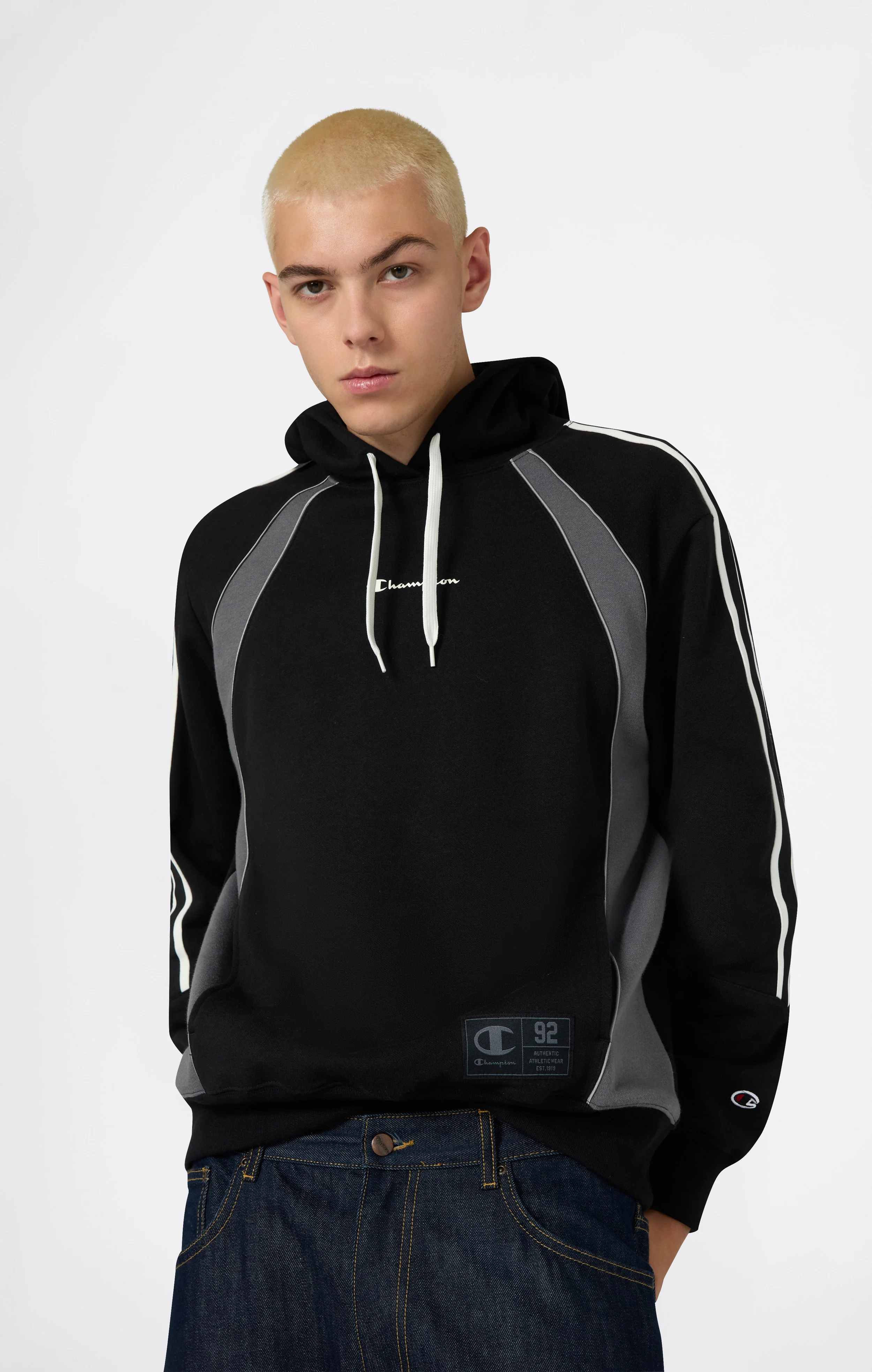 Men’s Relax Fit Hooded Sweatshirt Urban Sport - Image 3