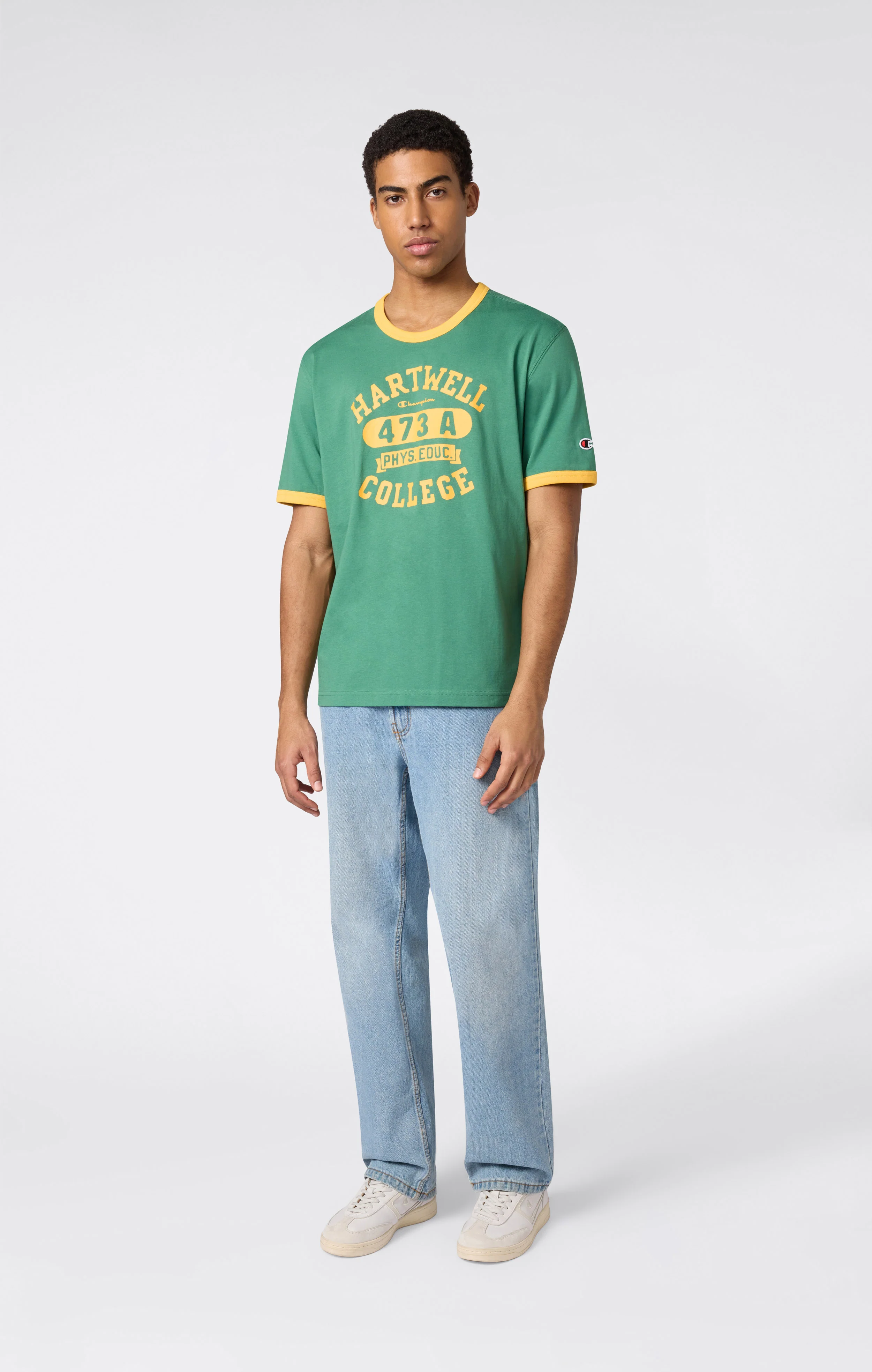 Men’s Ringer T-Shirt with Graphic - Image 2