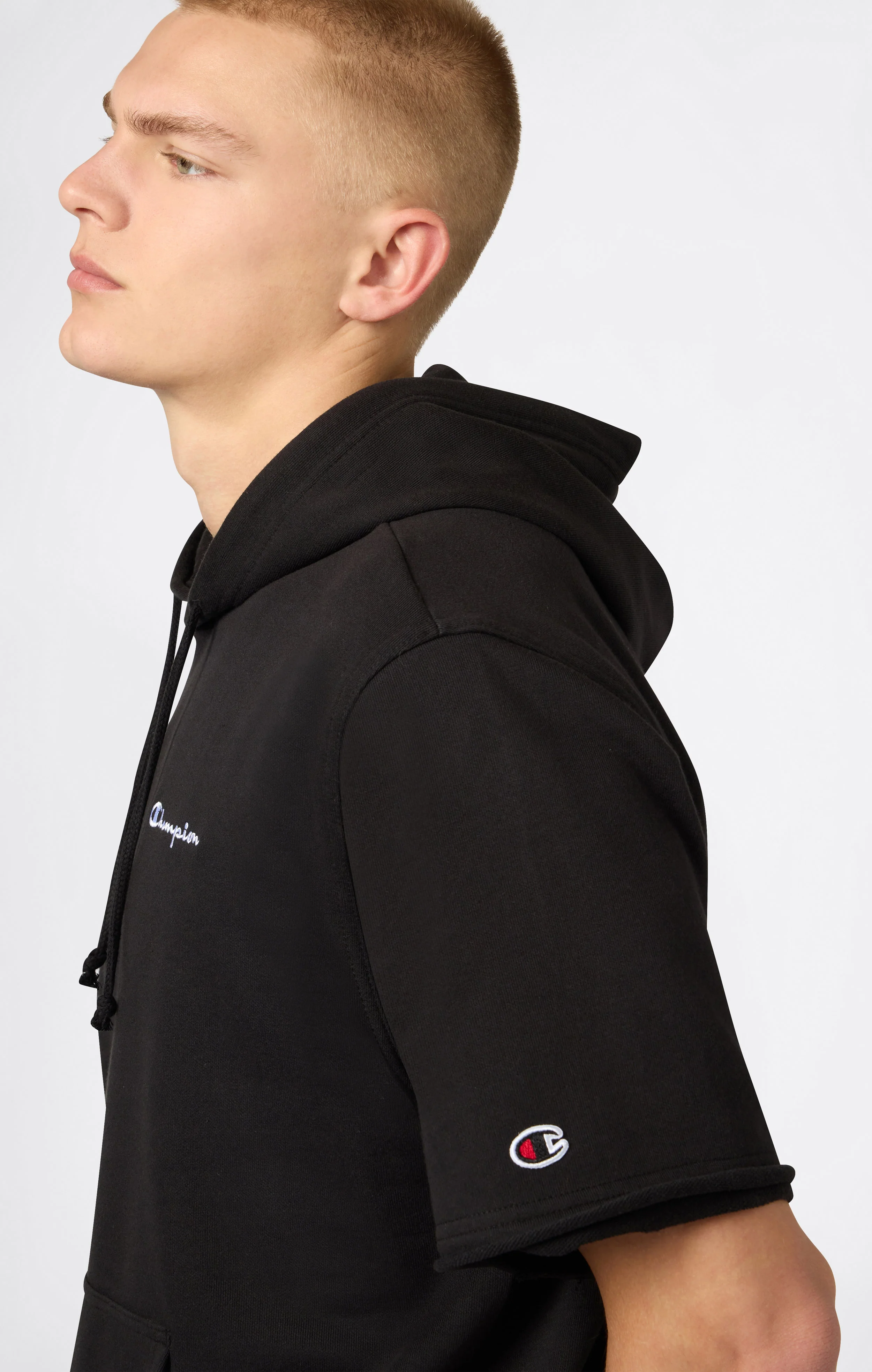 Men’s Short Sleeve Hooded Sweatshirt Icons - Image 3