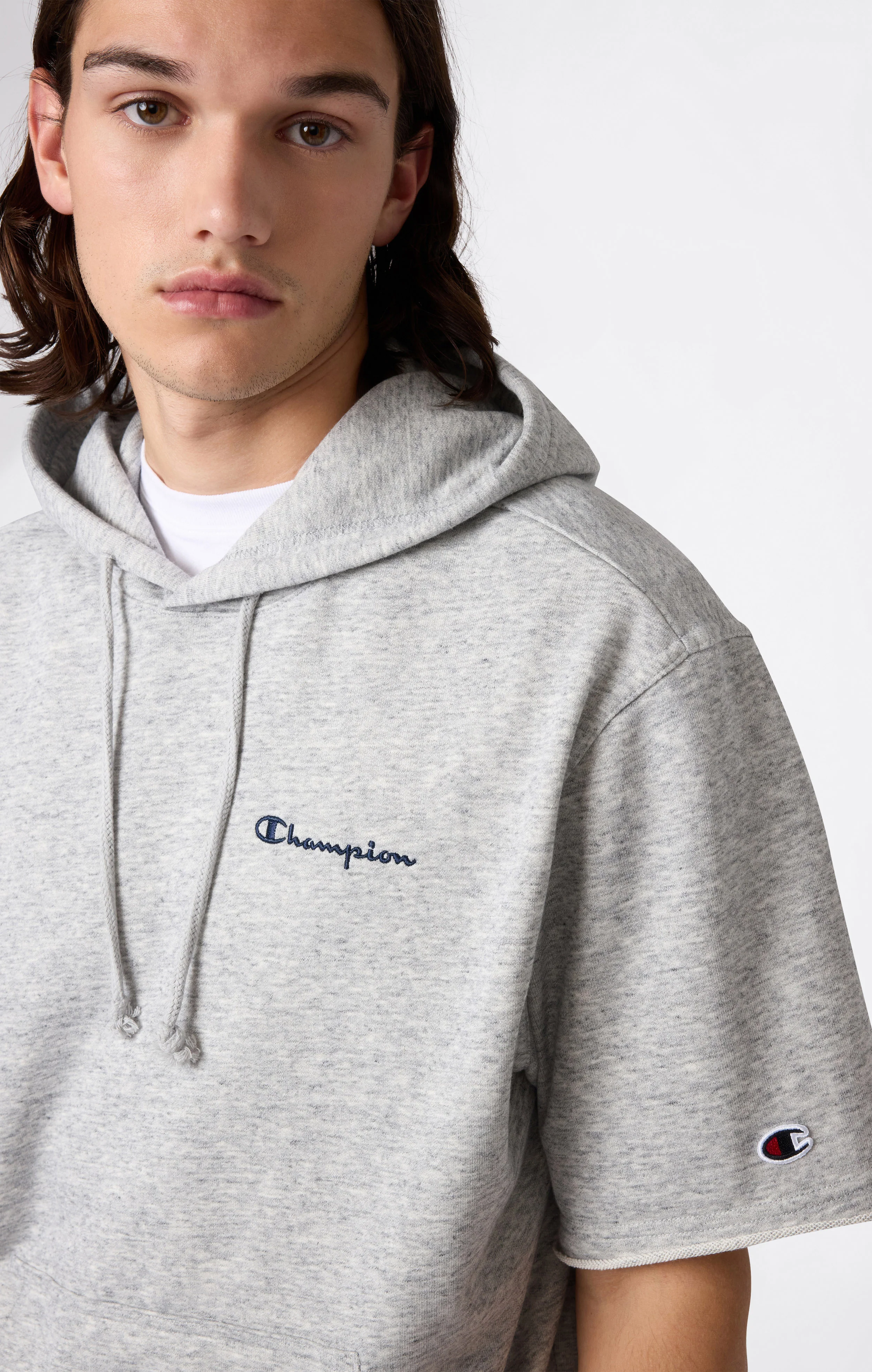 Men’s Short Sleeve Hooded Sweatshirt Icons - Image 2