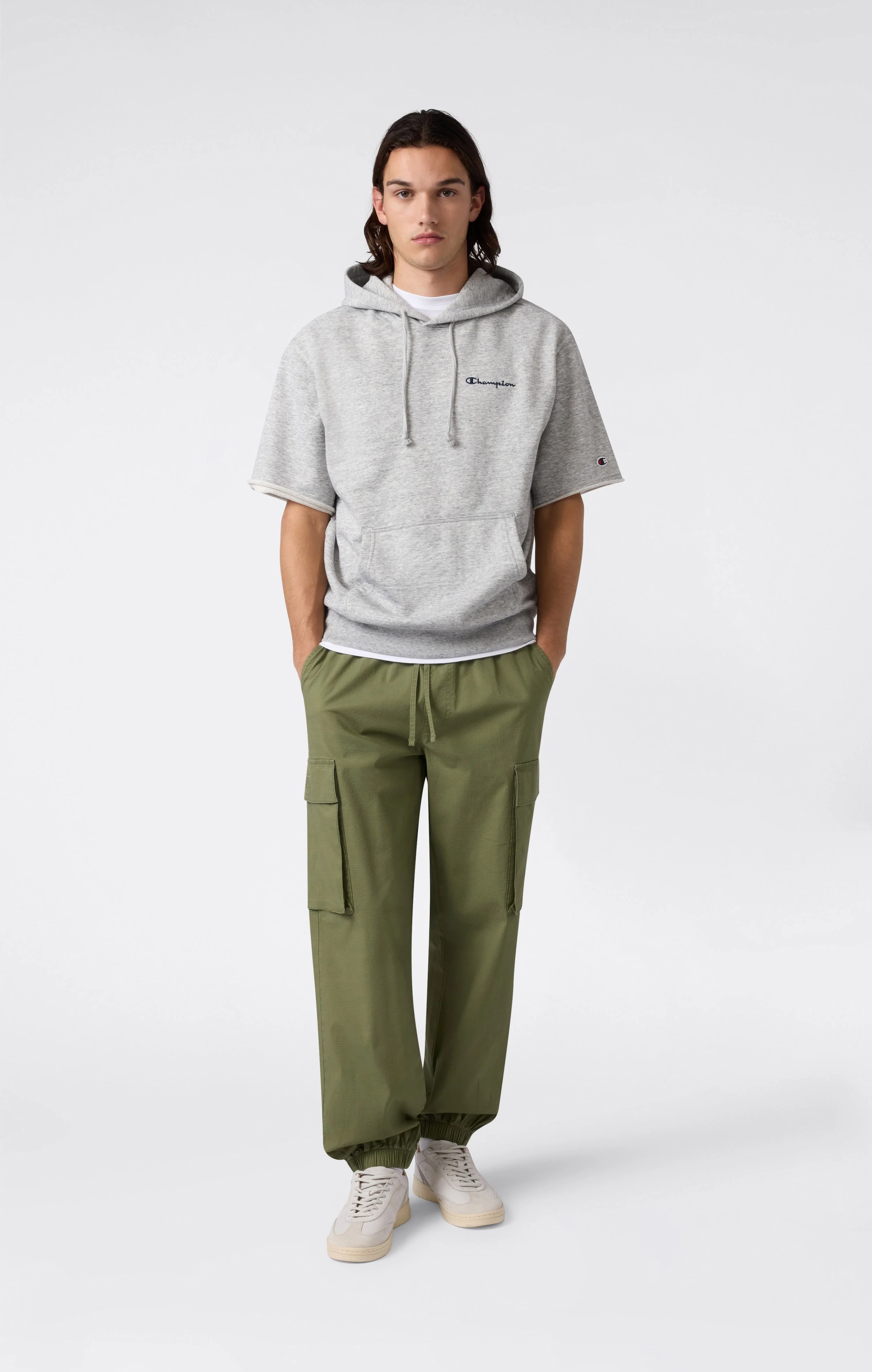 Men’s Short Sleeve Hooded Sweatshirt Icons - Image 4