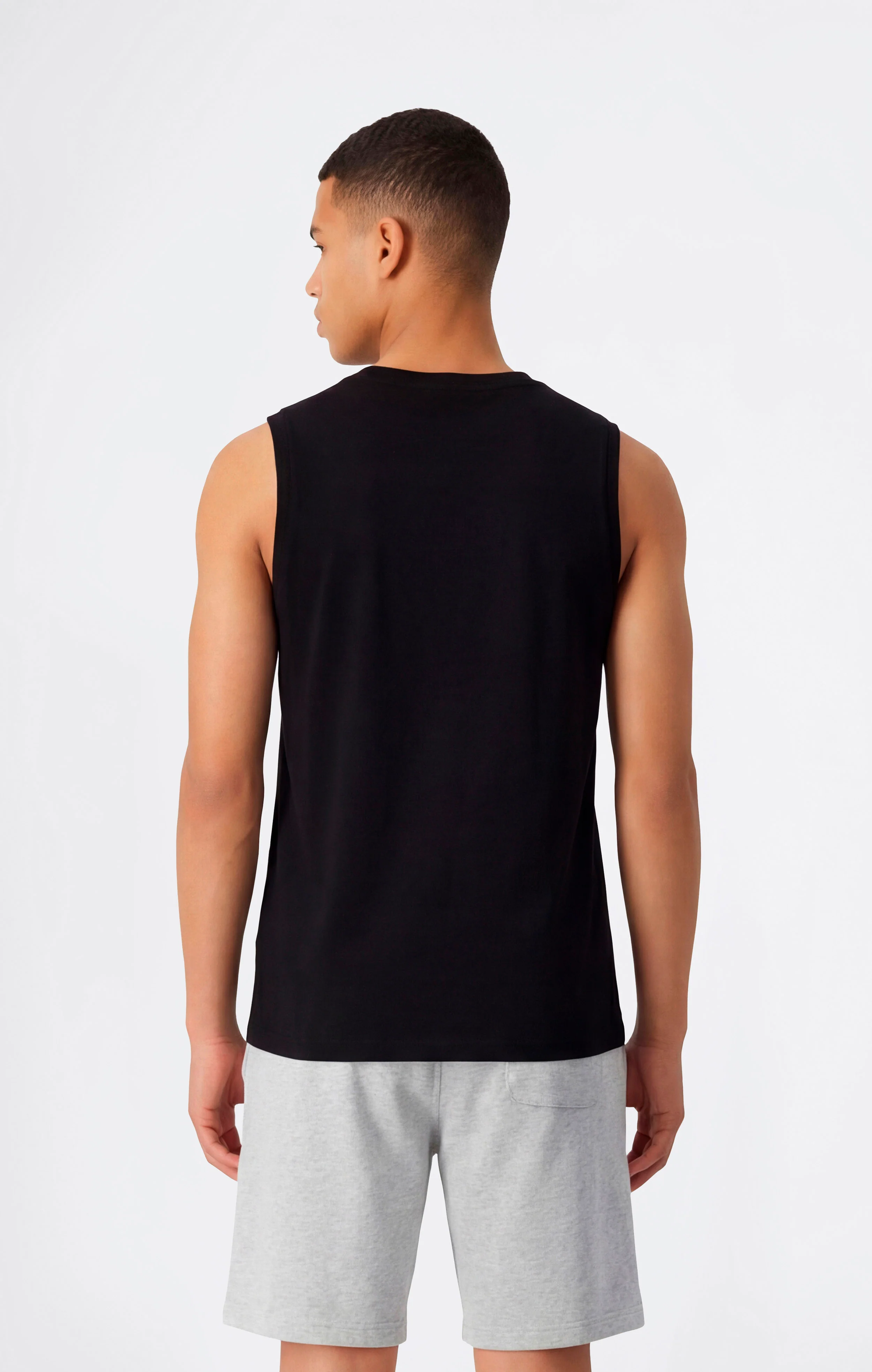 Men’s Tank Top with Maxi Printed Logo - Image 3