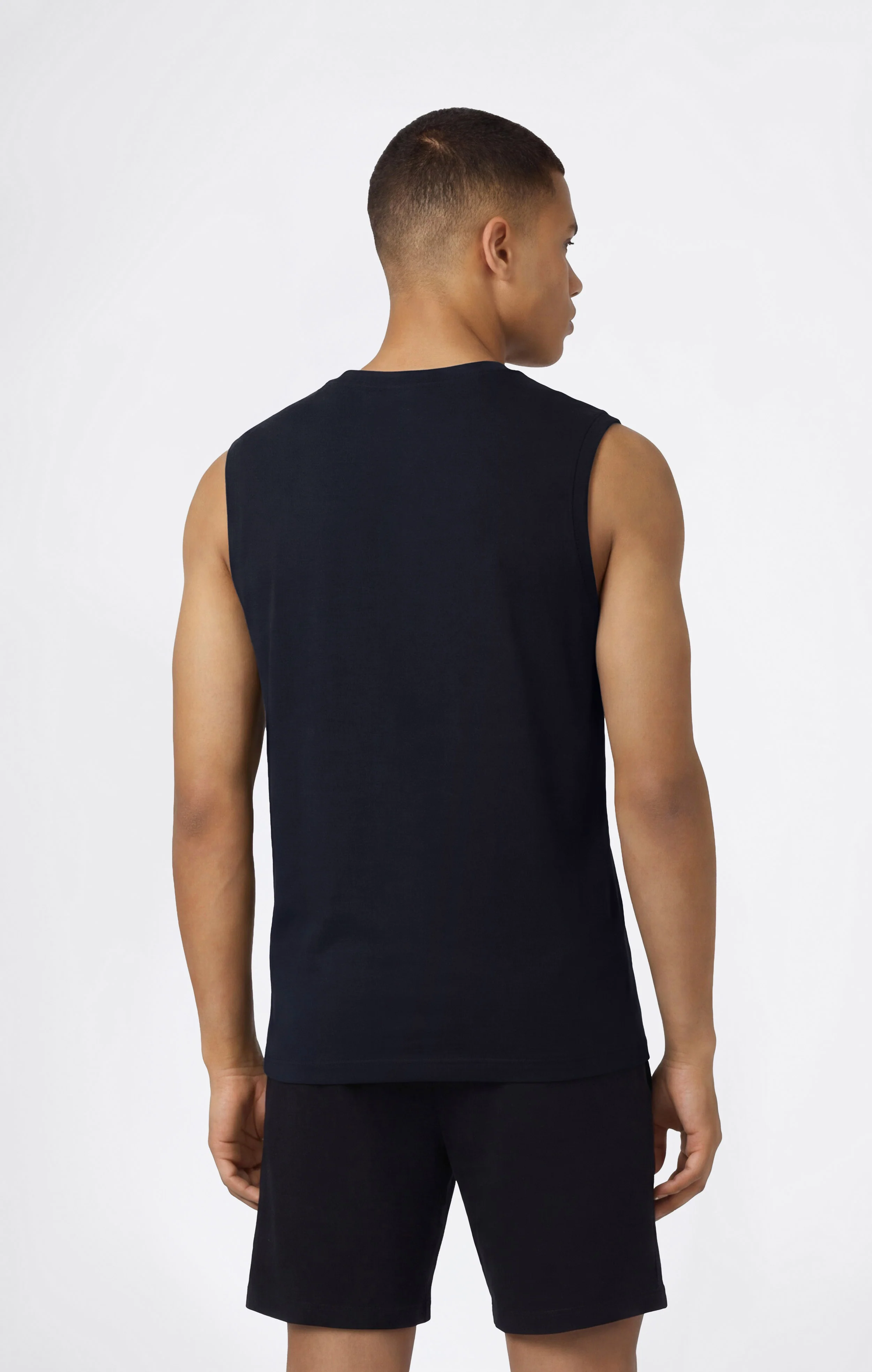 Men’s Tank Top with Maxi Printed Logo - Image 3
