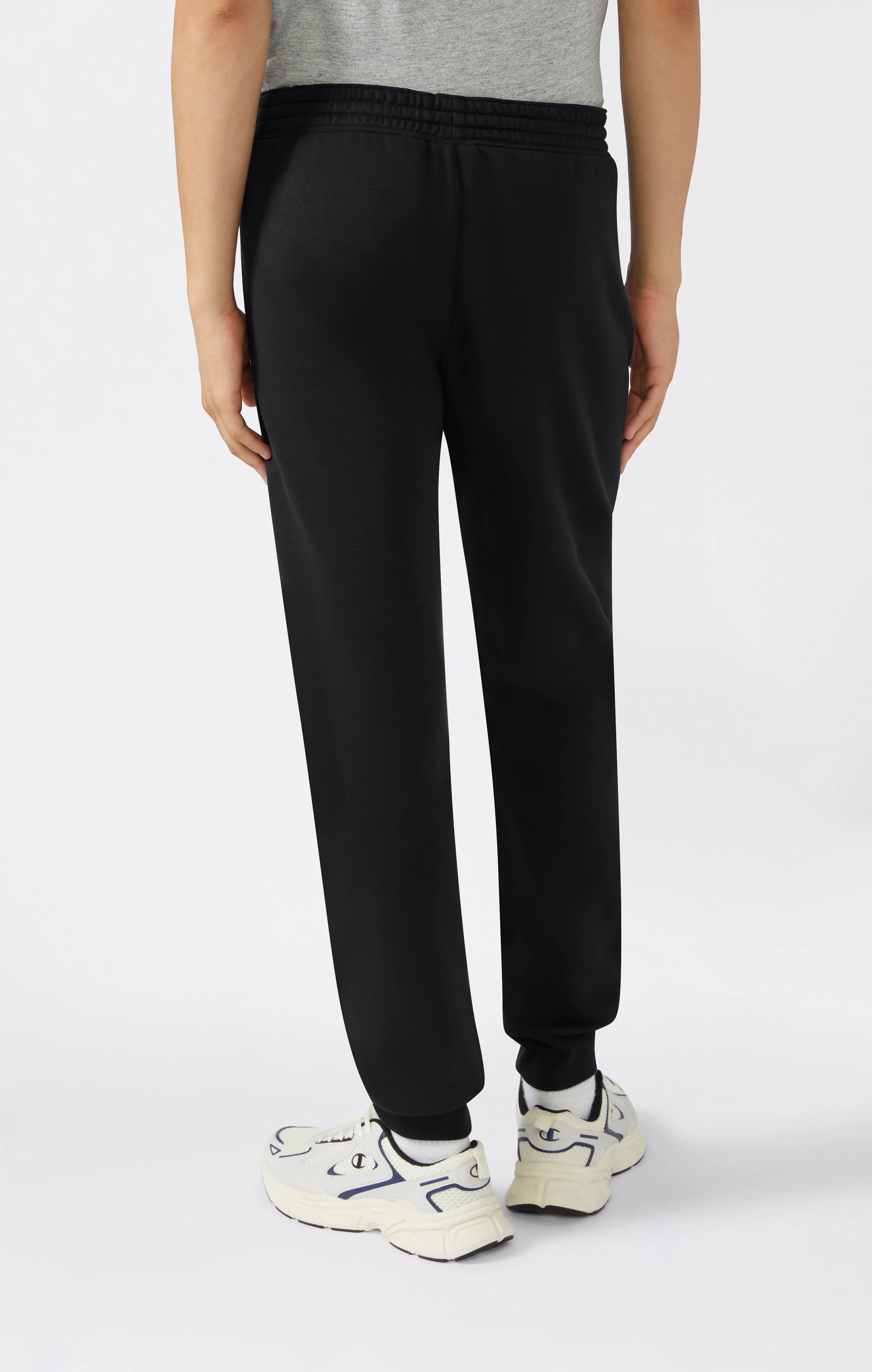 Men’s Slim Fit Fleece Pants with Cuffs and Brushed Interior Icons - Image 3
