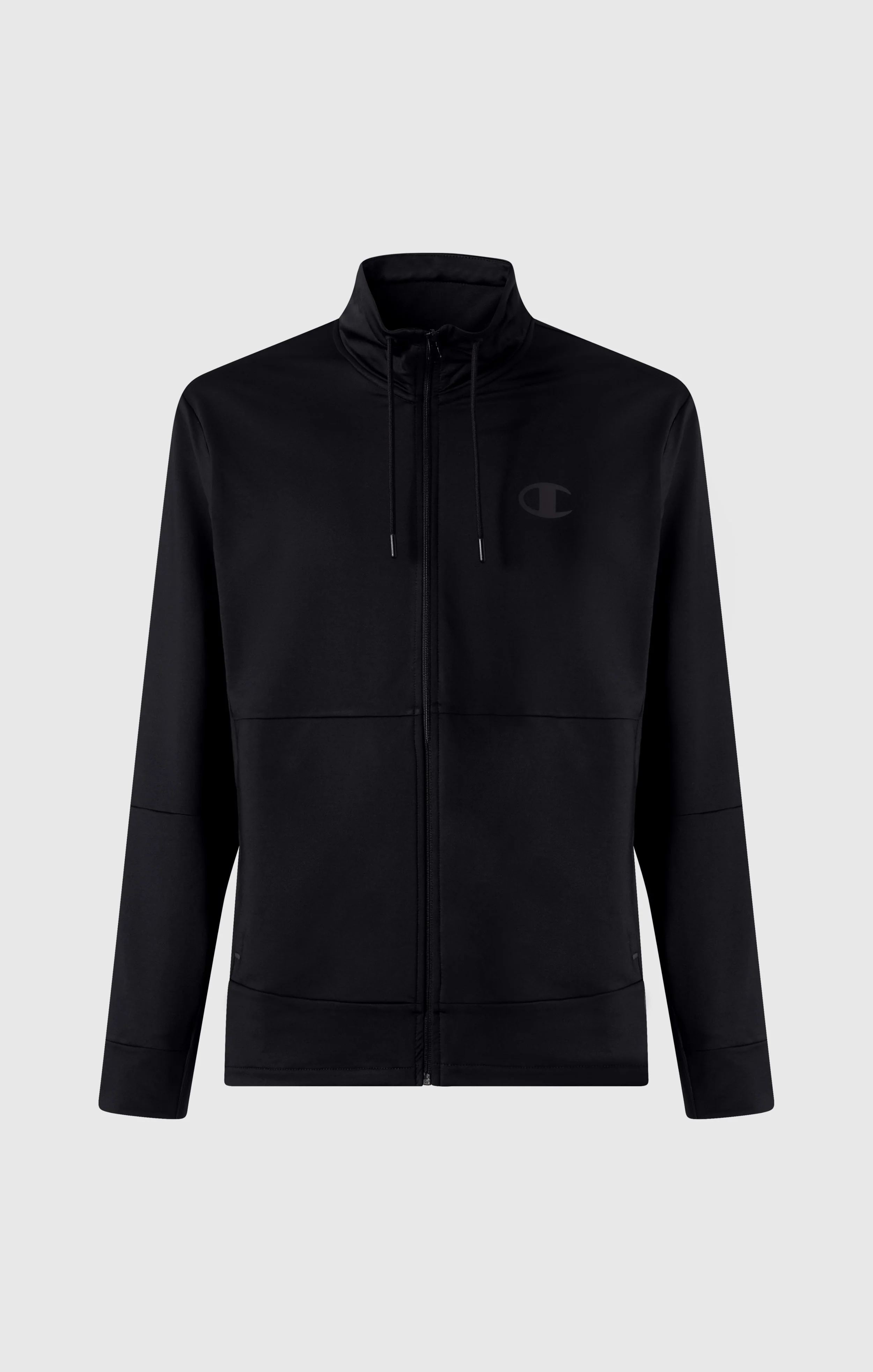 Men's Slim Fit Full-Zip Stretch Poly Hoodie - Image 5