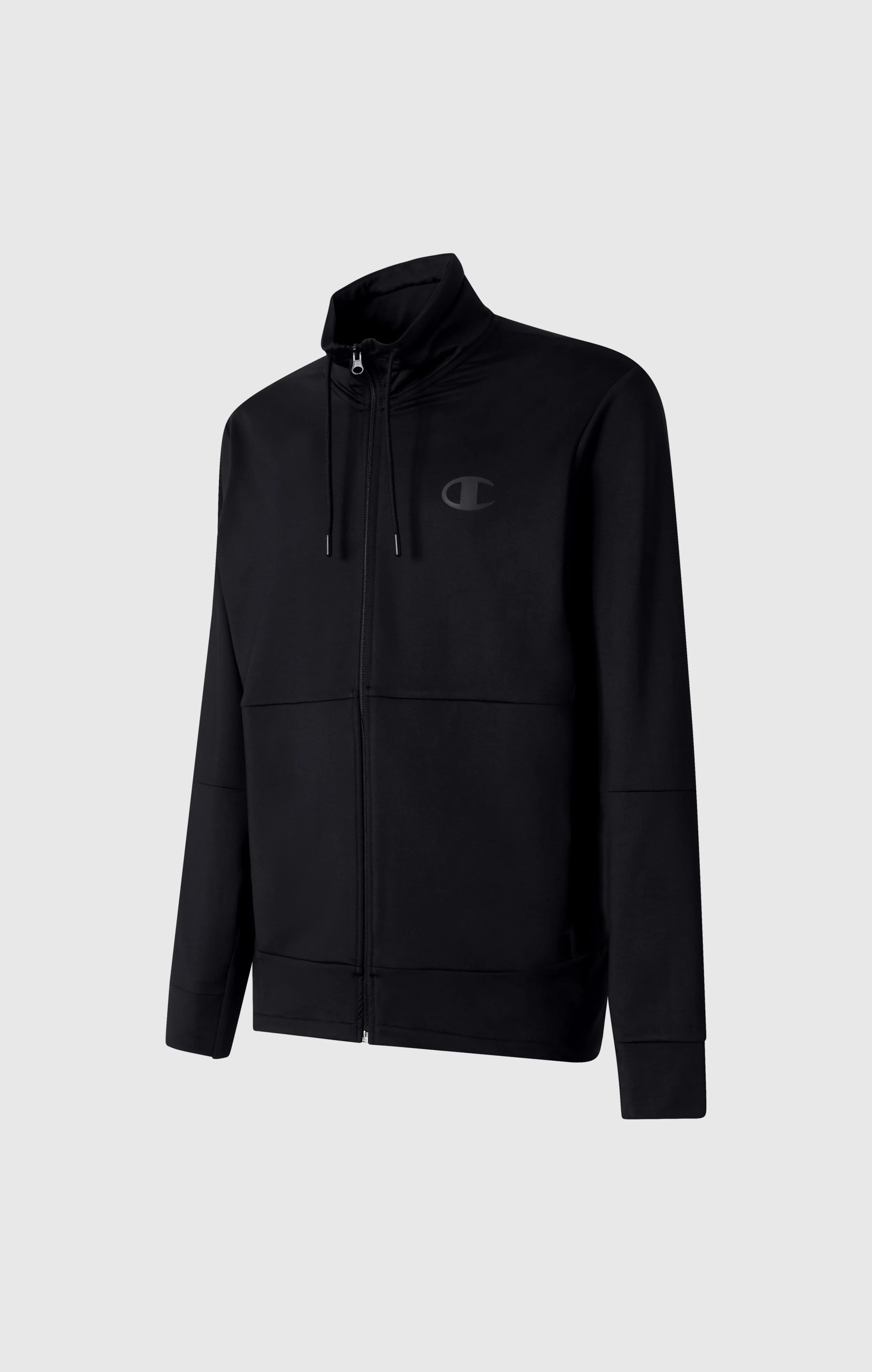 Men's Slim Fit Full-Zip Stretch Poly Hoodie - Image 7