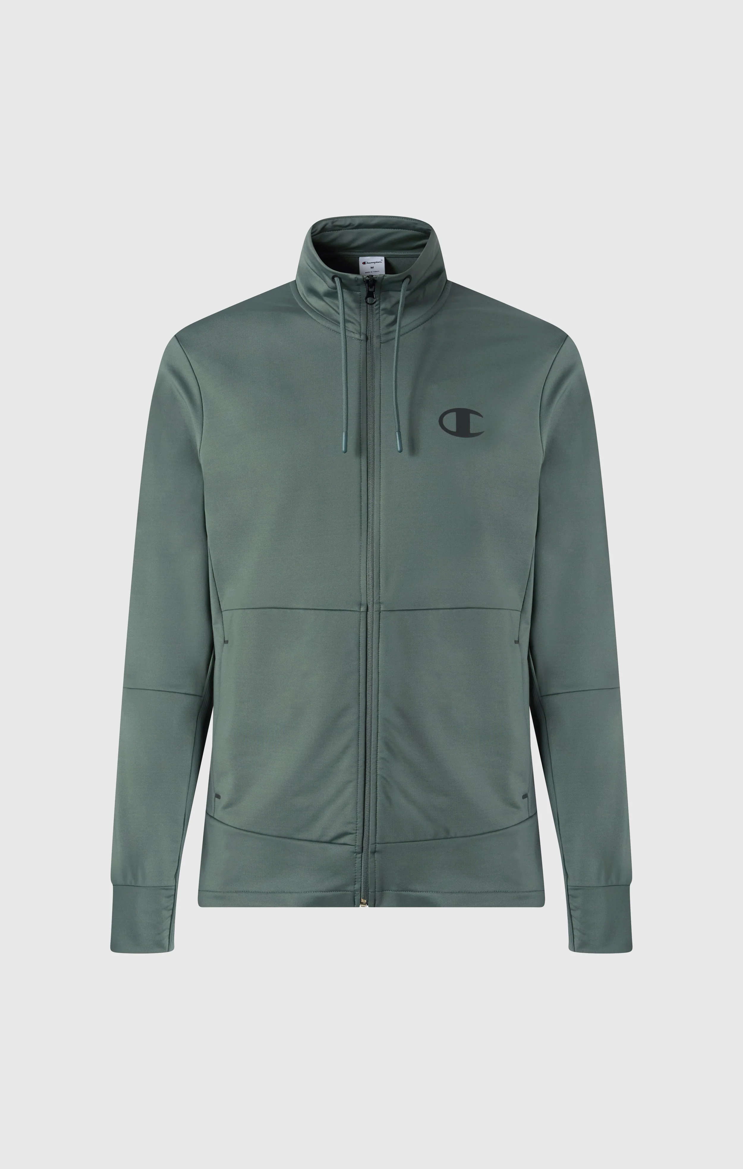 Men's Slim Fit Full-Zip Stretch Poly Hoodie - Image 5