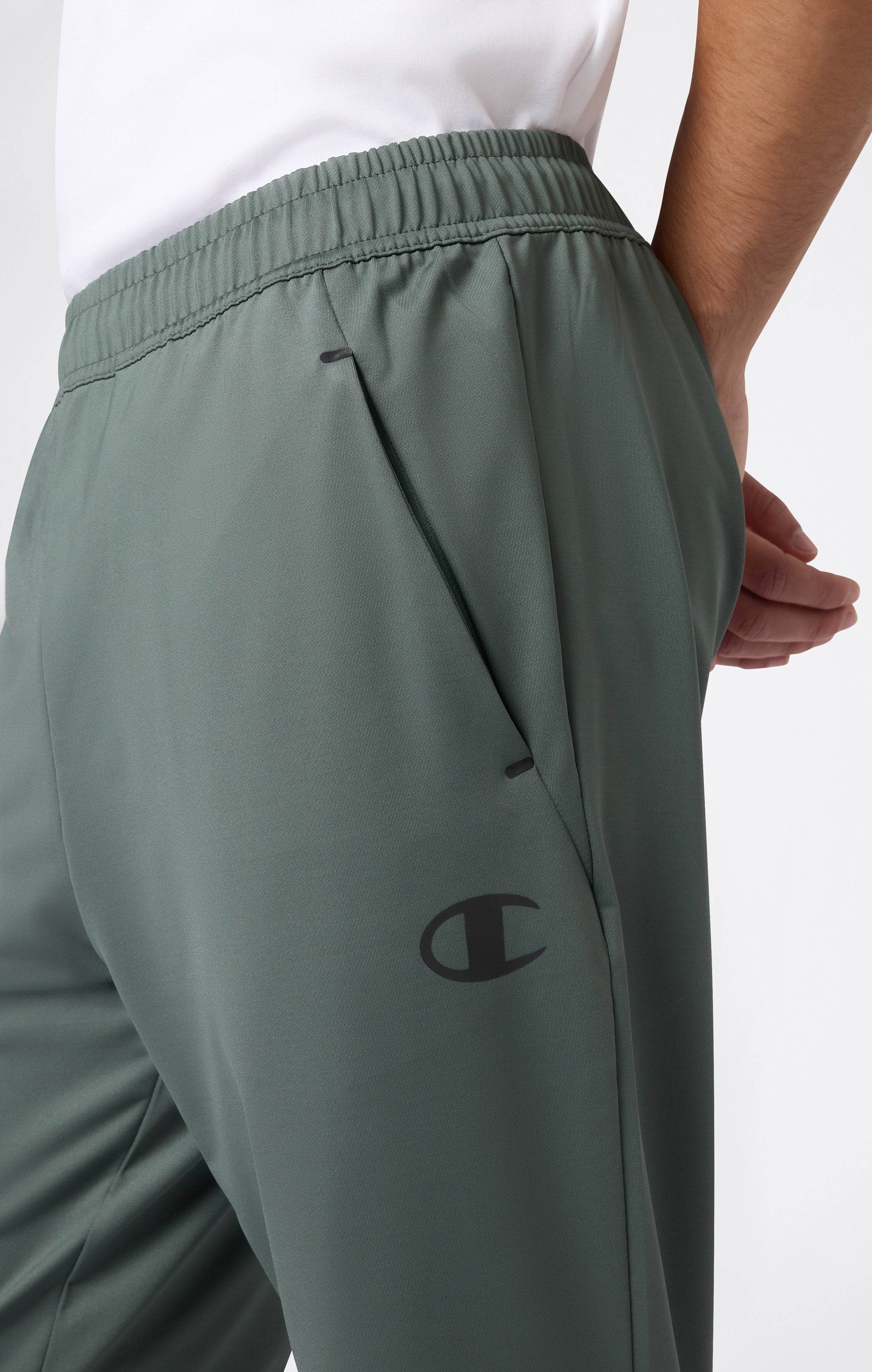 Men's Slim Fit Stretch Poly Pants - Image 2
