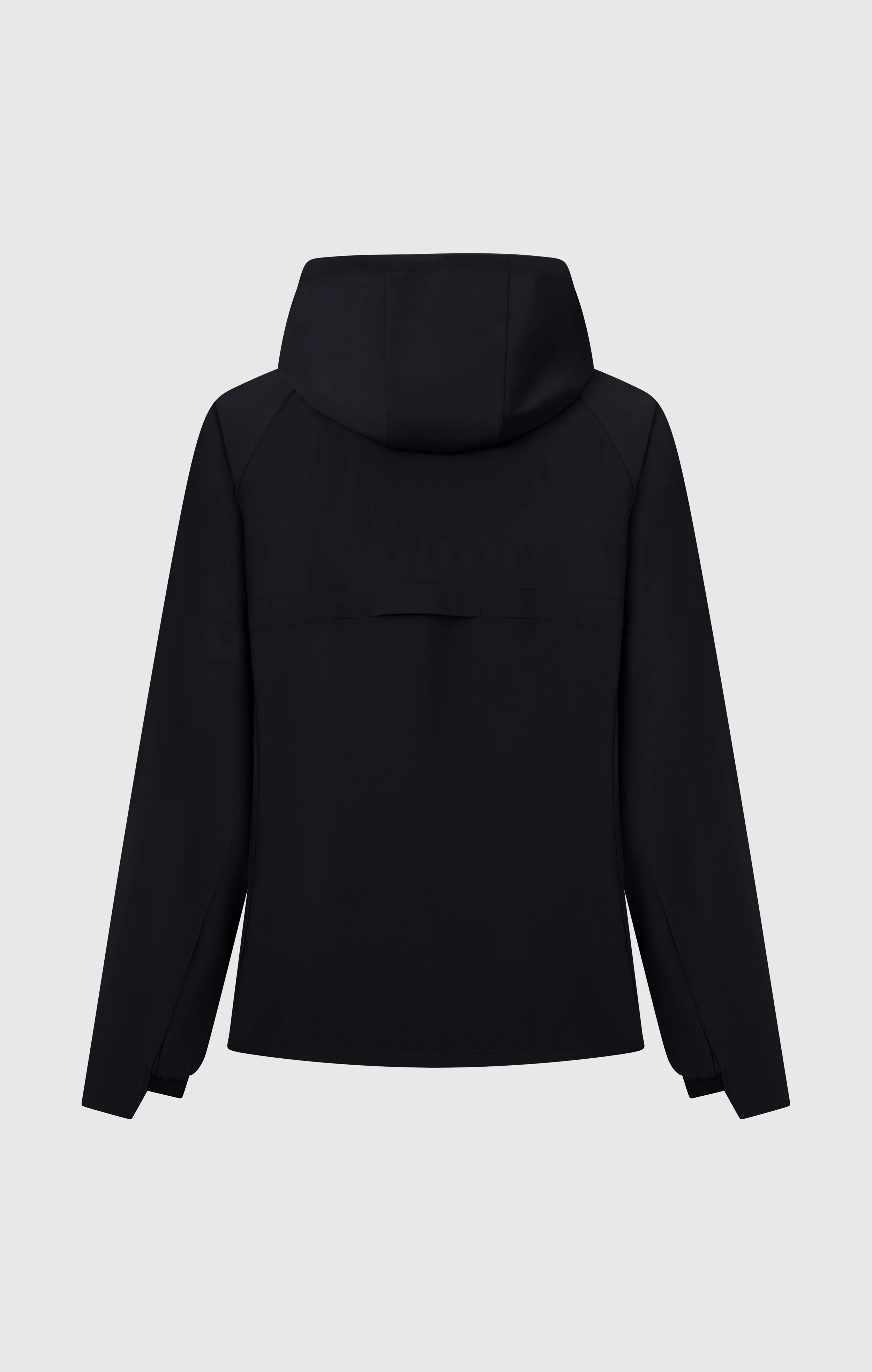 Men’s Stretch Woven Nylon Hooded Track Top Slim Fit - Image 6