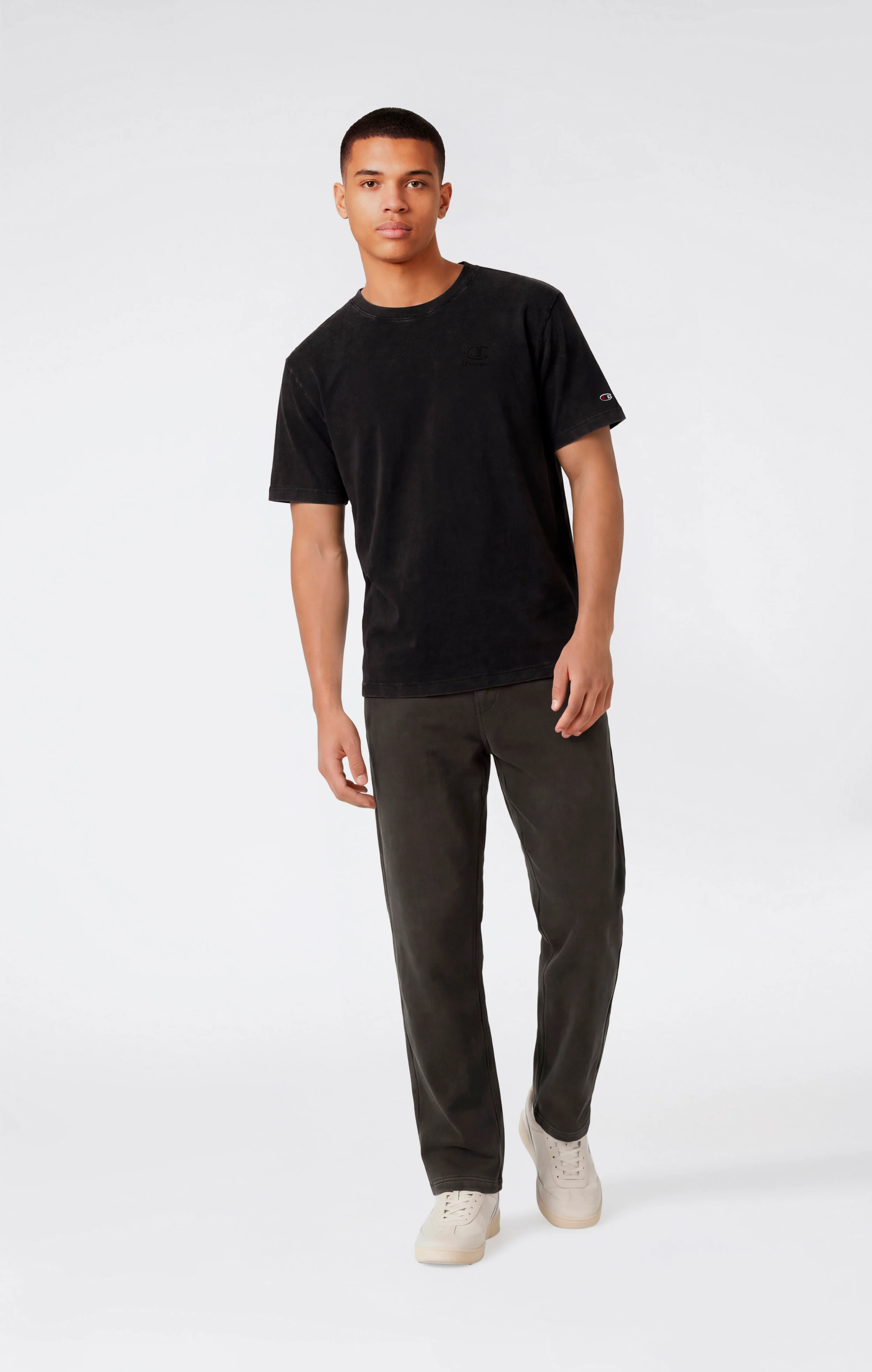 Men’s Straight Leg Washed Pants Icons - Image 2