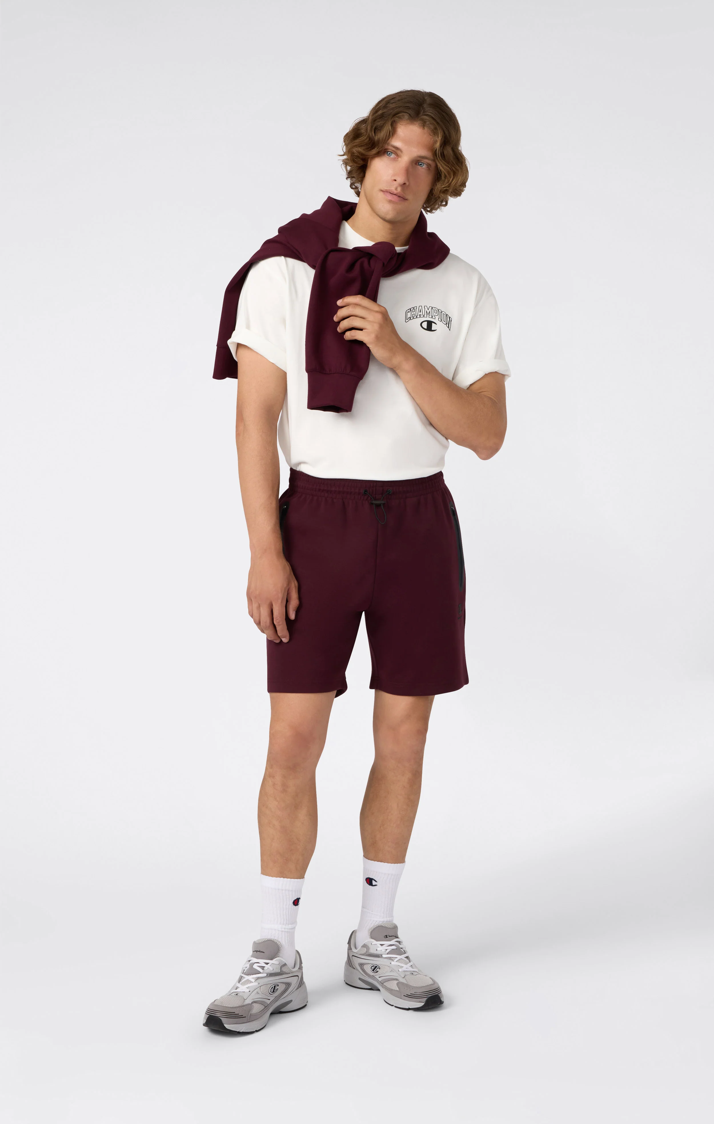 Men’s Stretch Poly Shorts With Heat-Sealed Pockets C-Tech - Image 2