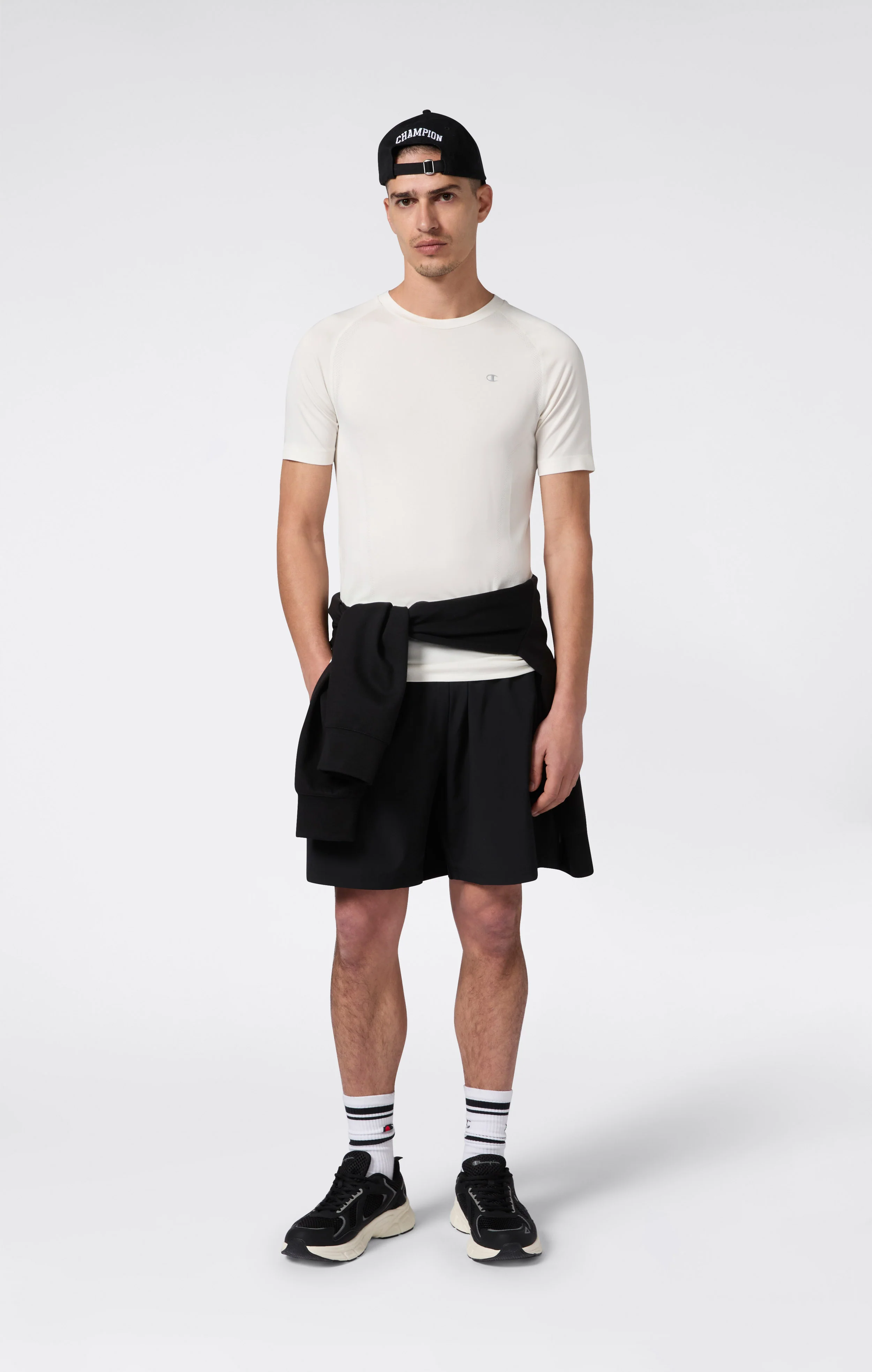Men’s Stretch Woven Quick Dry Zipped Pockets Shorts - Image 3