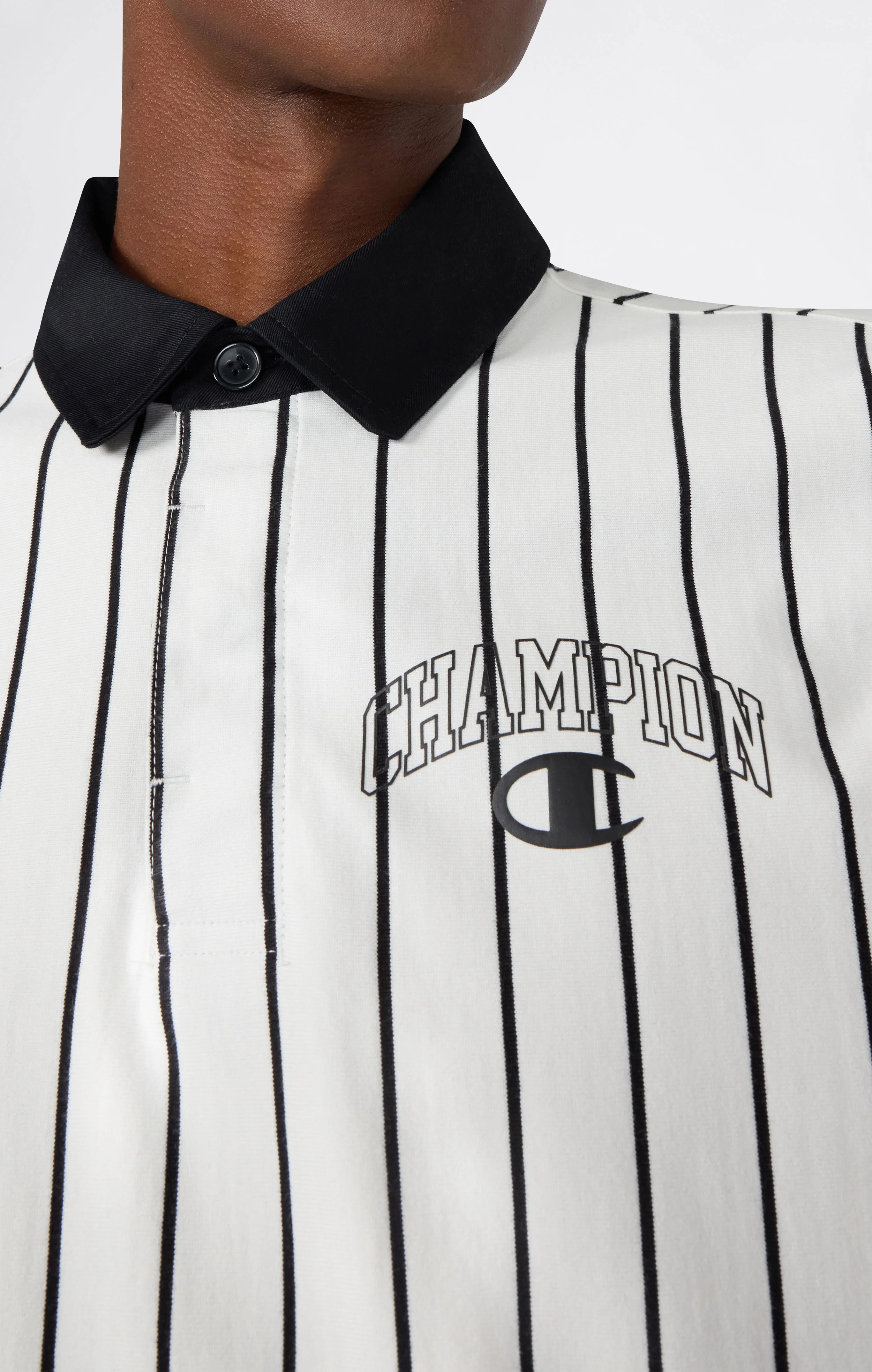 Men’s Striped Polo Street Varsity - Image 4
