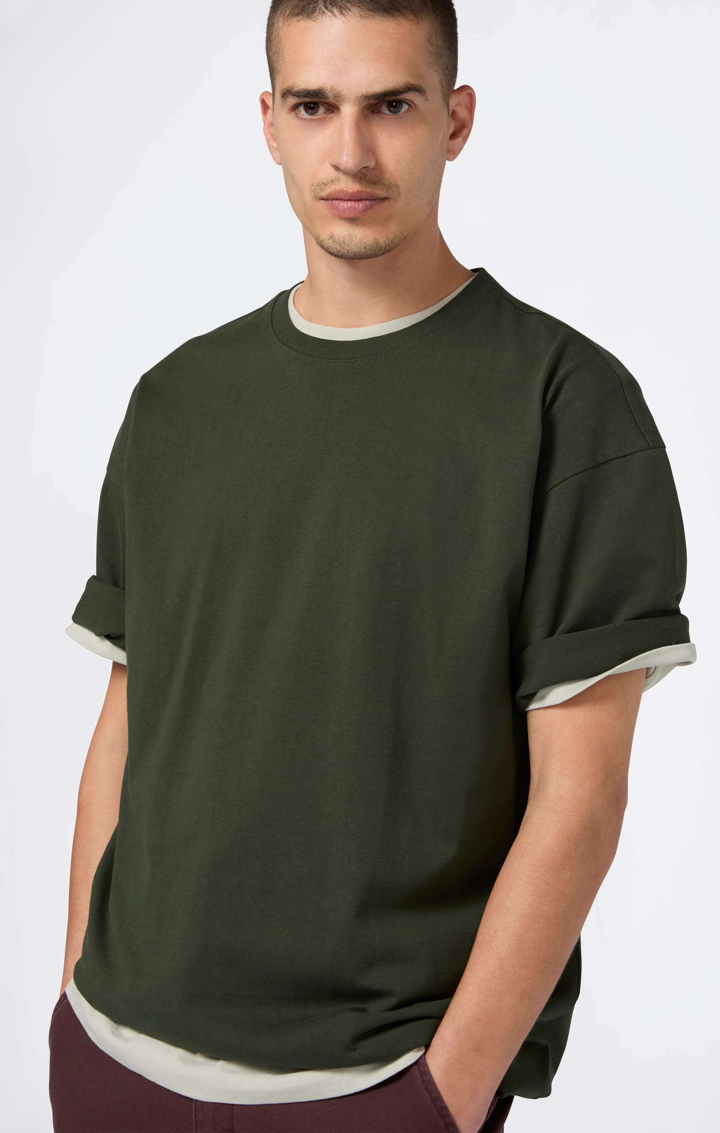 Men's T-Shirt in Heavy Cotton Jersey - Image 4